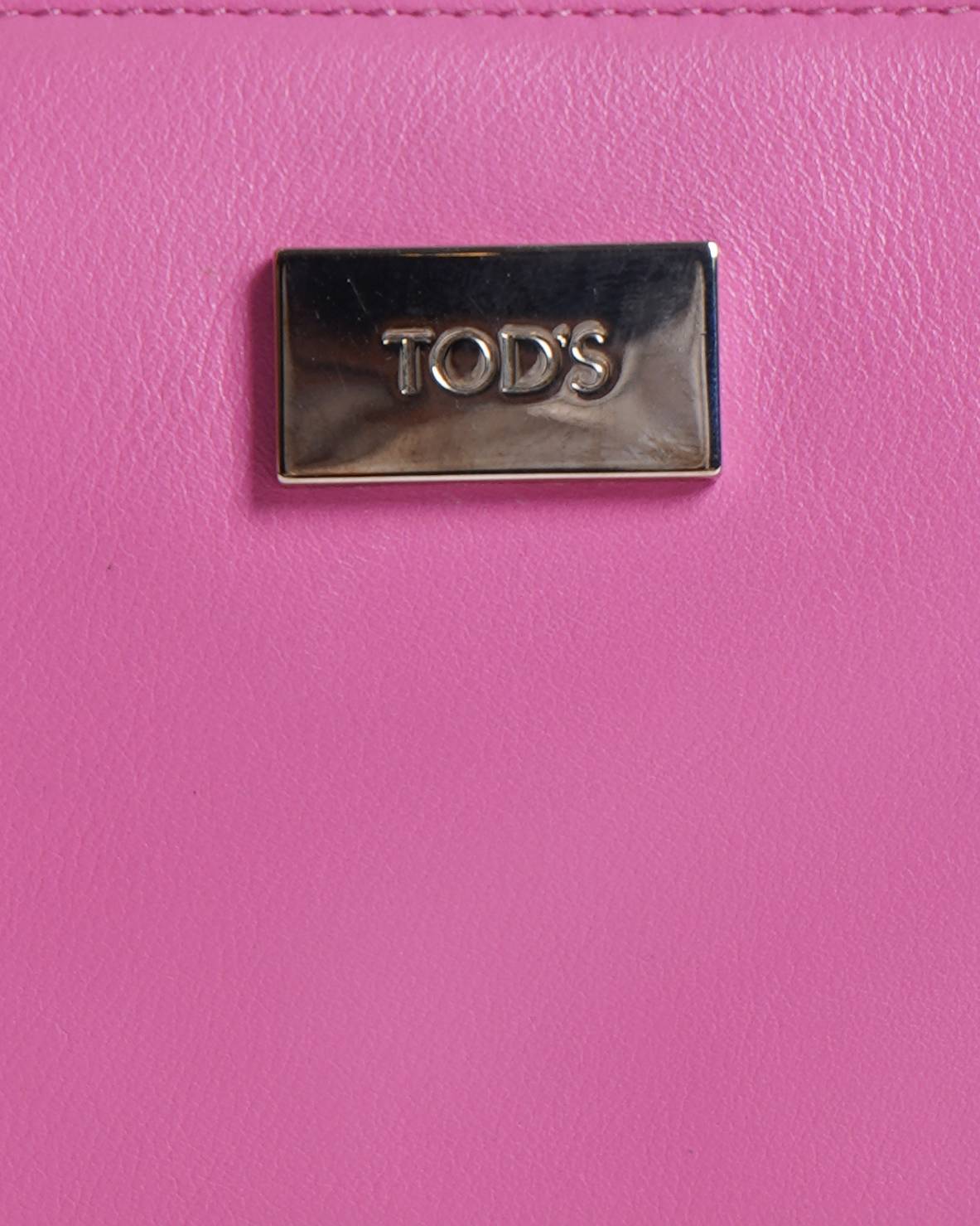 New Tods Leather Wallet In Pink