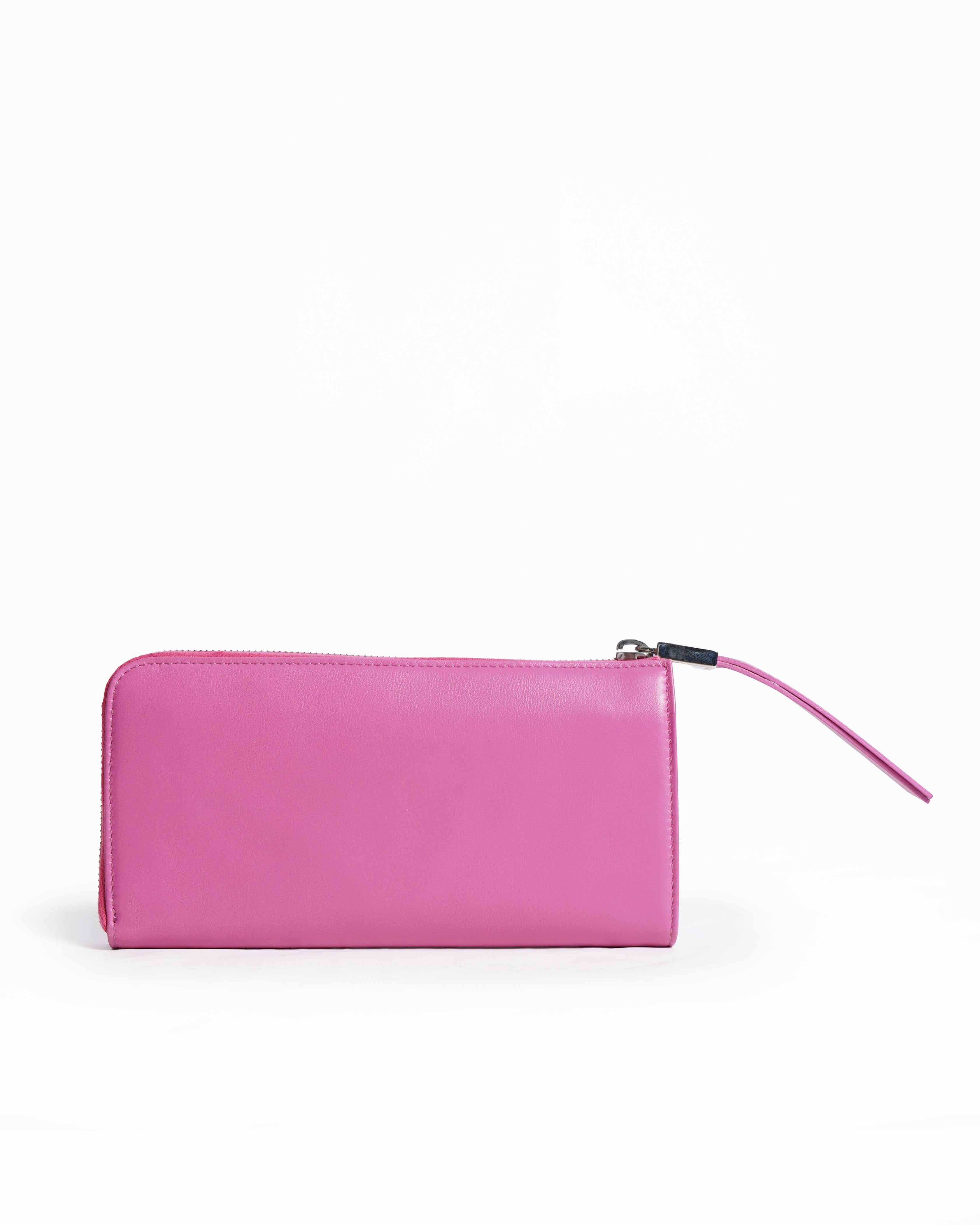 New Tods Leather Wallet In Pink