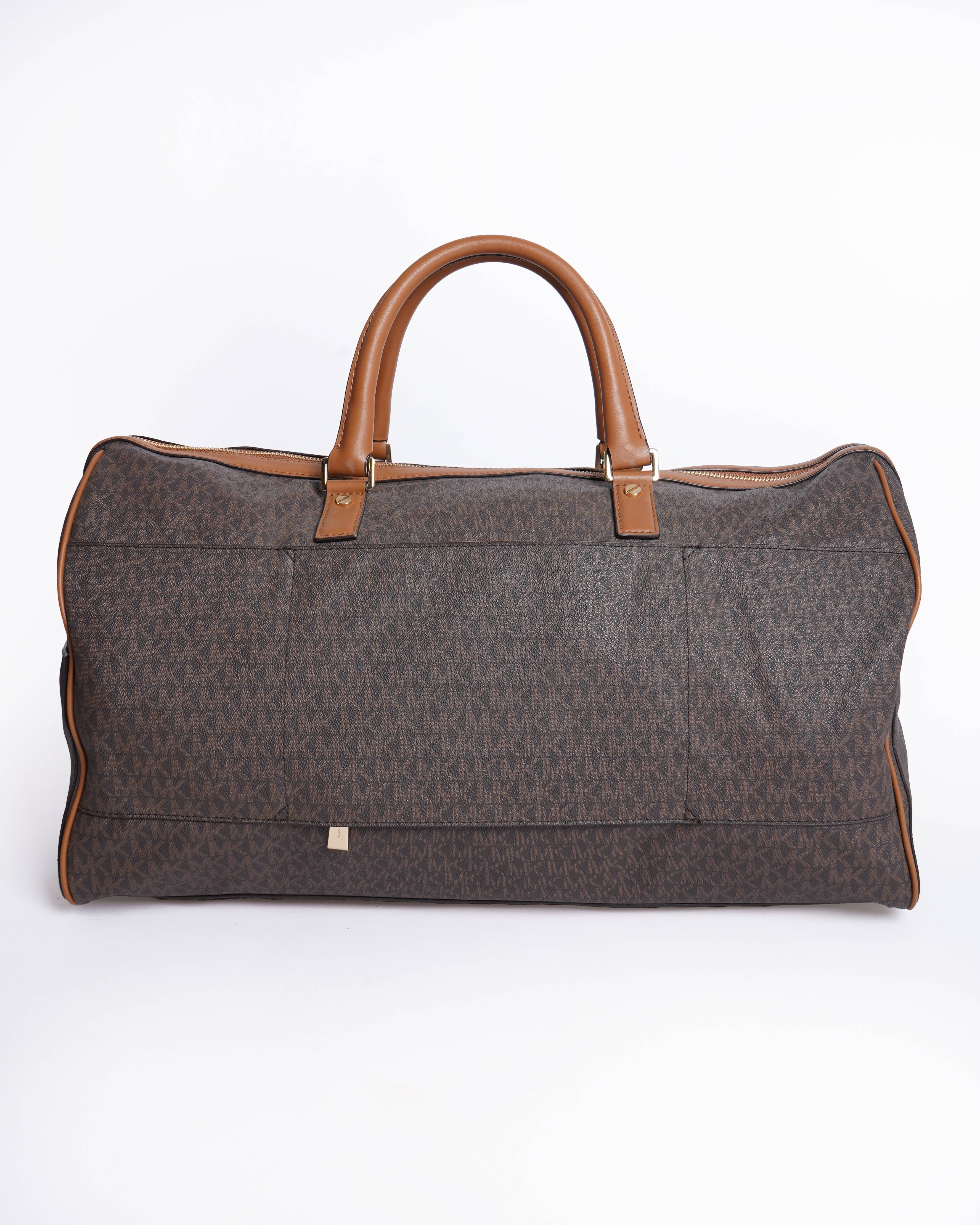 New Michael Kors jet set bedford travel weekender duffle bag