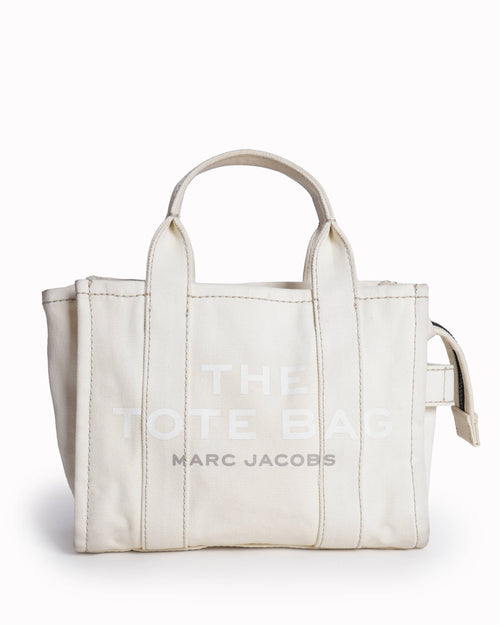 Marc Jacobs White Small Canvas Tote Bag