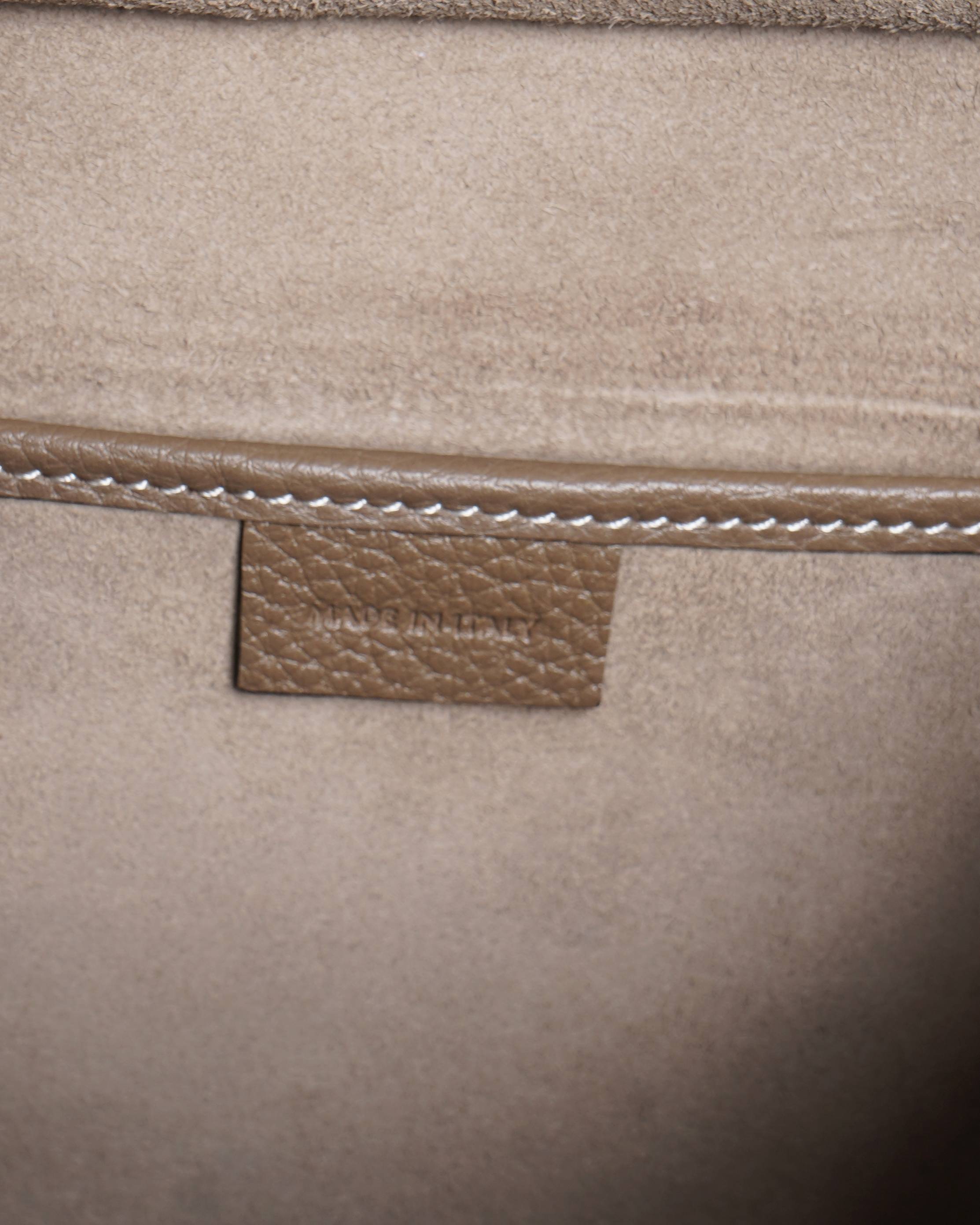 New Celine nano luggage bag in calfskin leather