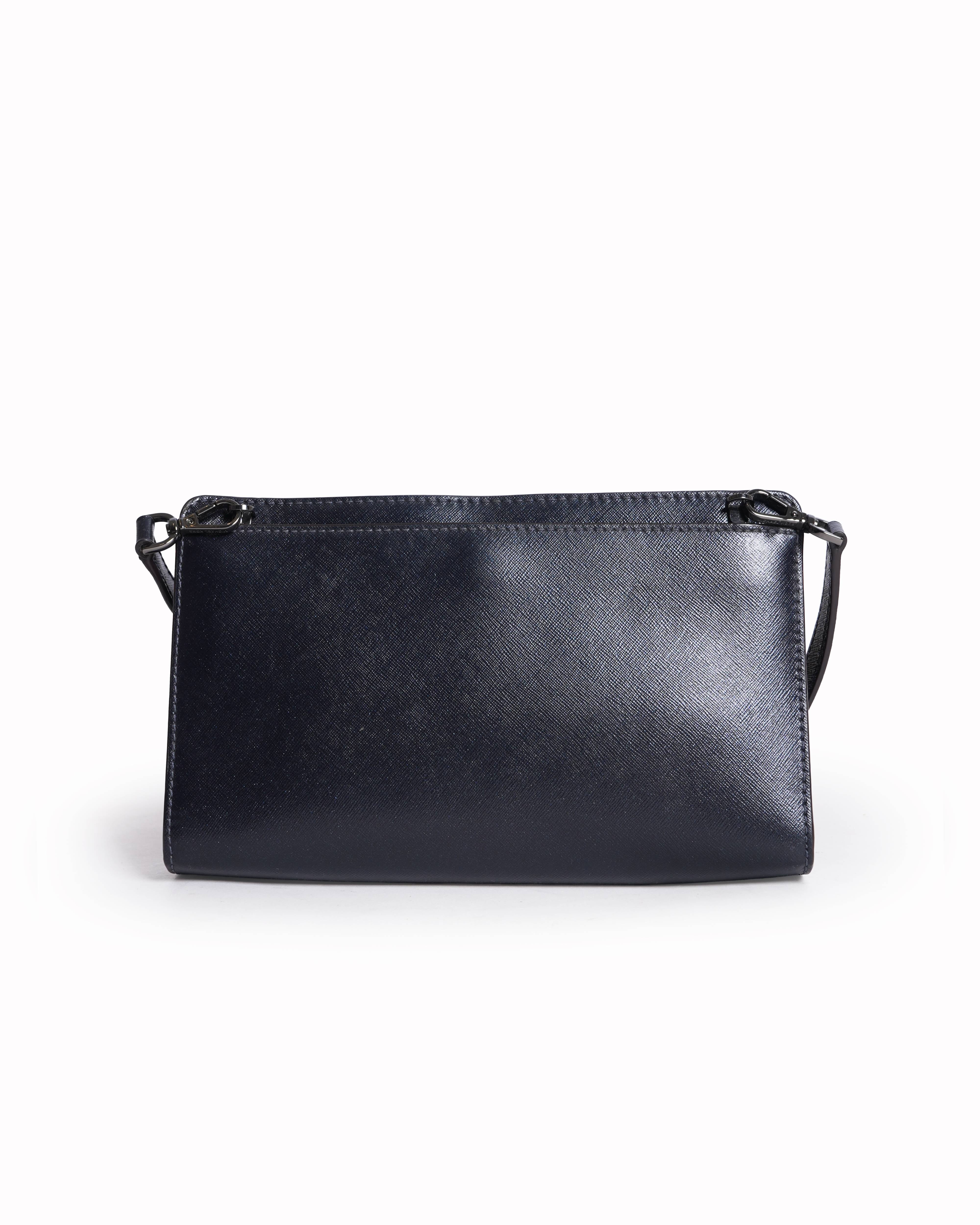 Michael Kors Crossbody Bag In Deep Blue