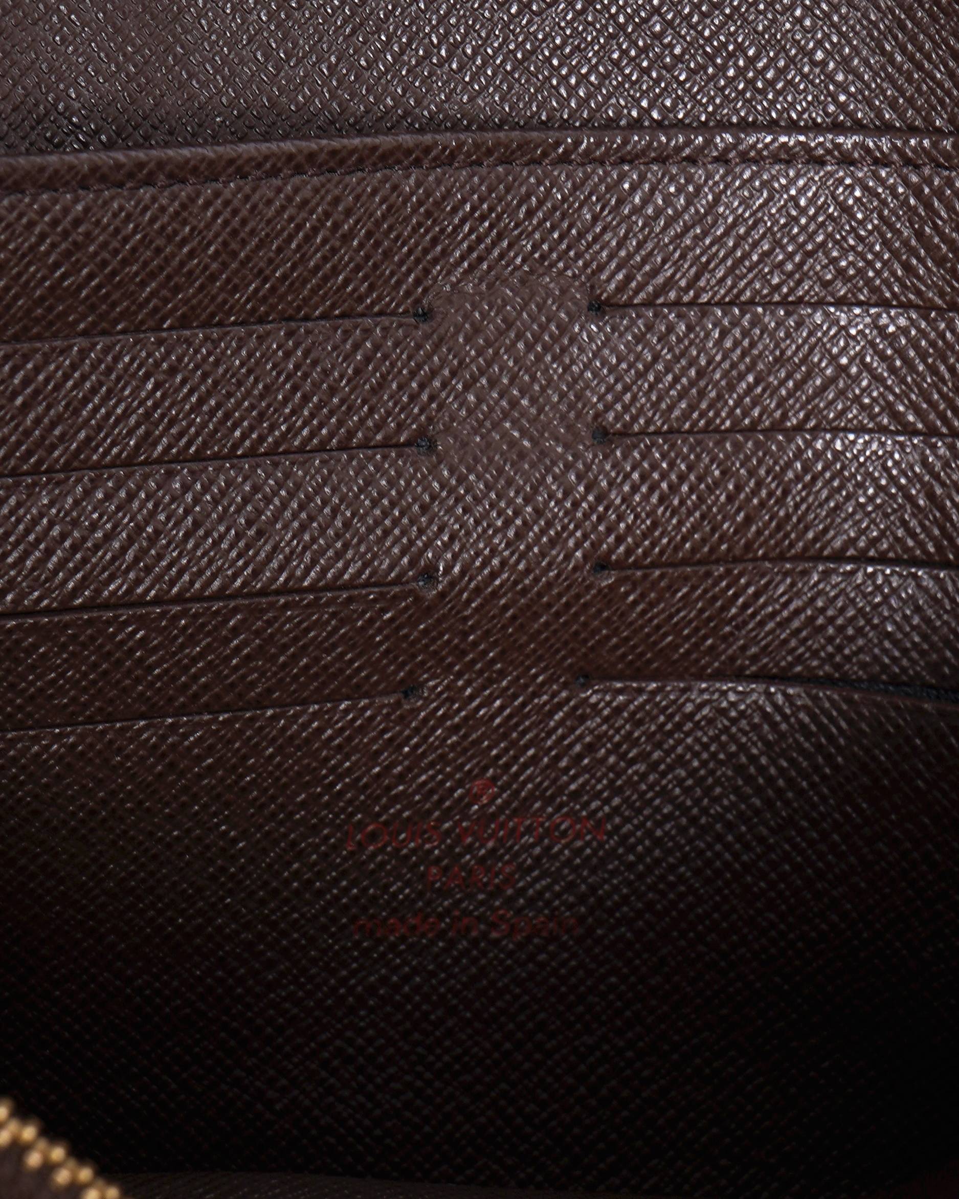 Louis Vuitton Damier Ebene Sistina Wallet