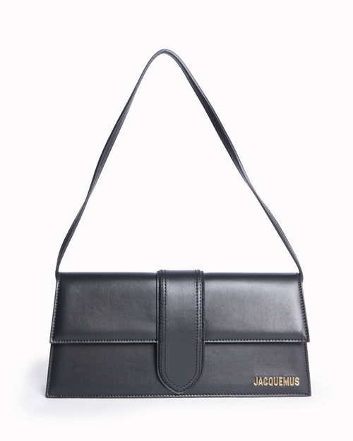 Jacquemus Le Bambino Leather Handbag In Black