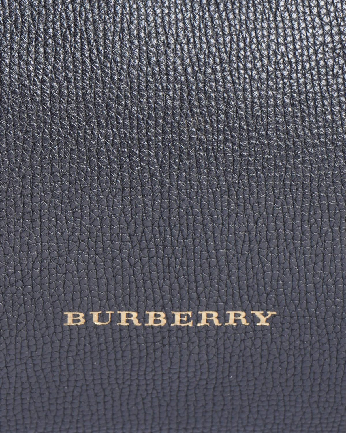 Burberry Black/Beige Leather & House Check Small Canterbury Tote