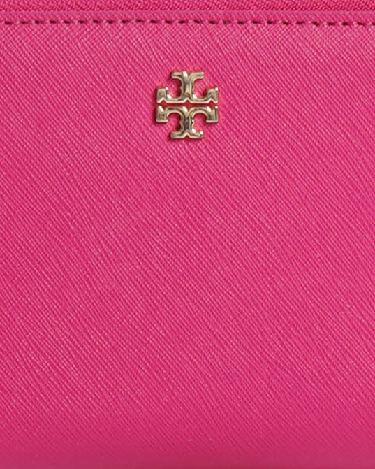 New Tory burch continental long wallet in pink
