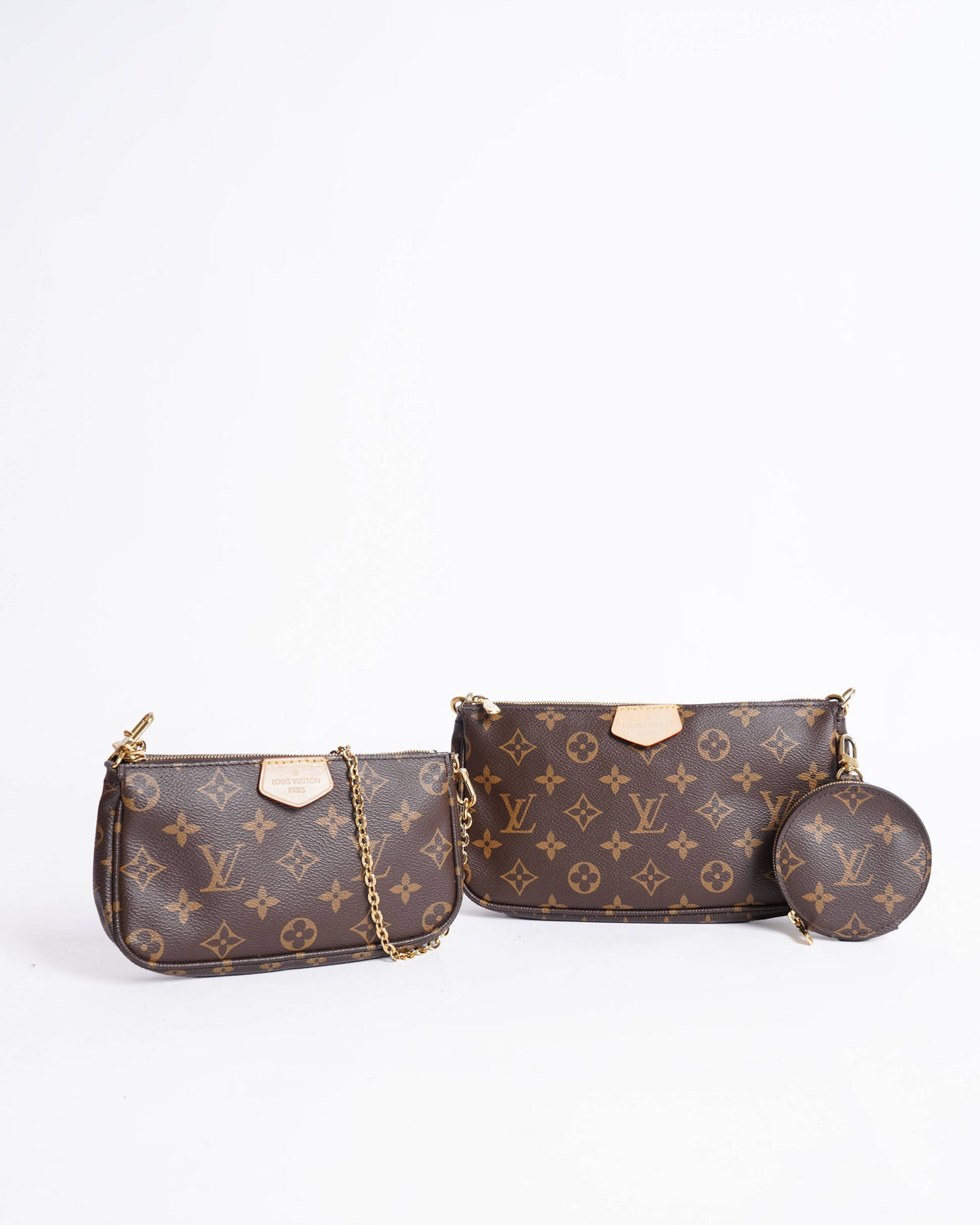 Louis Vuitton Multi Pochette In Monogram Canvas & Leather