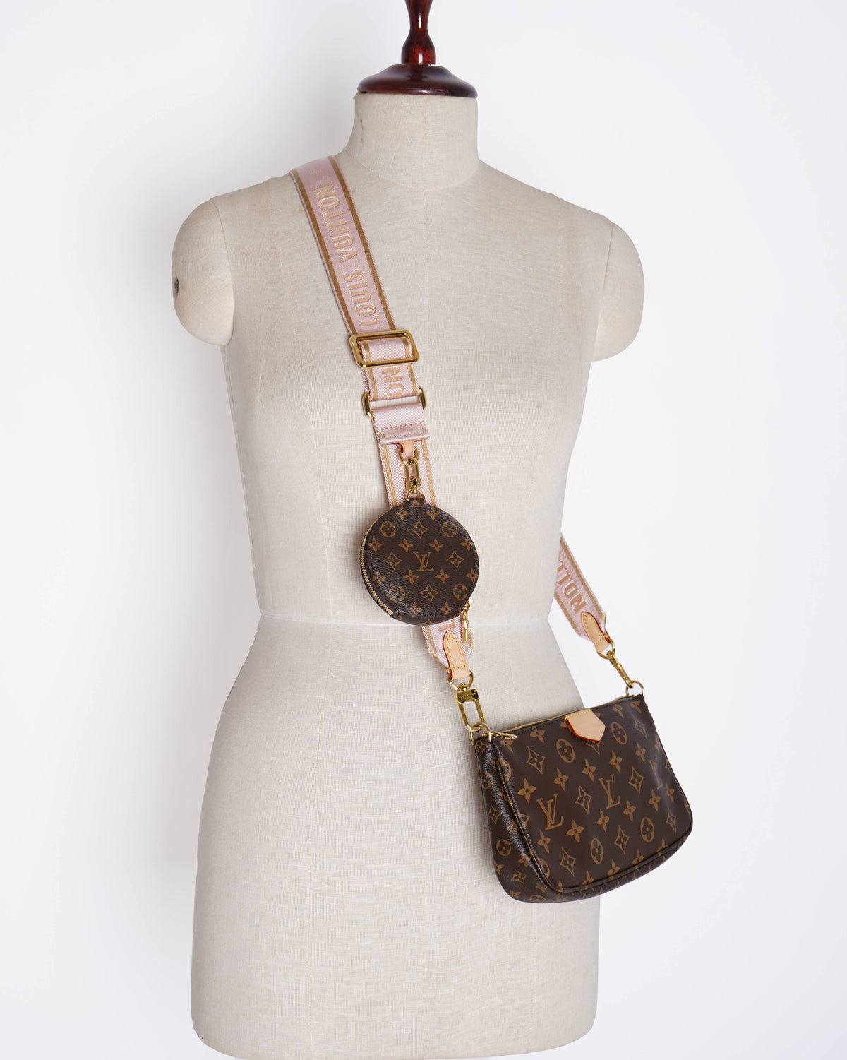 Louis Vuitton Multi Pochette In Monogram Canvas & Leather