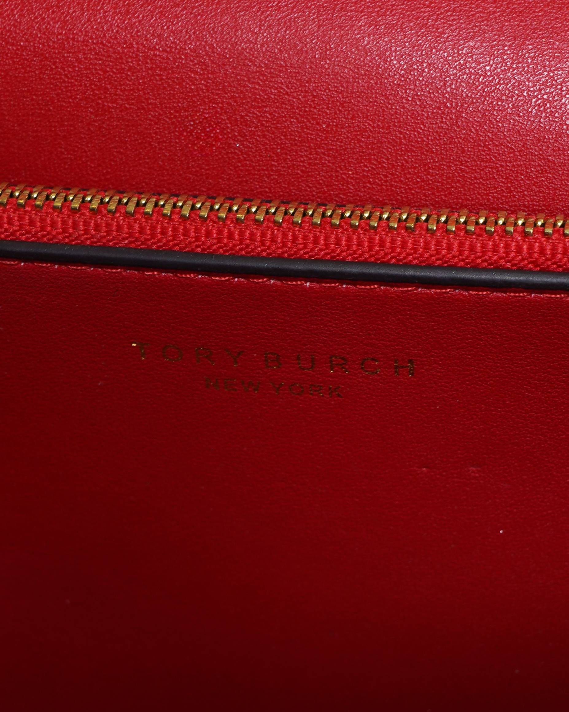 Tory Burch Eleanor Small Embossed Leather Crossbody