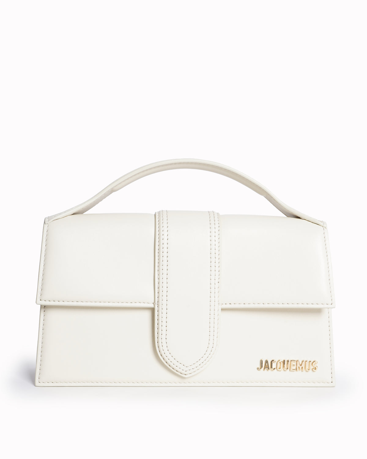 Jacquemus Le Grand Bambino Crossbody Bag In White