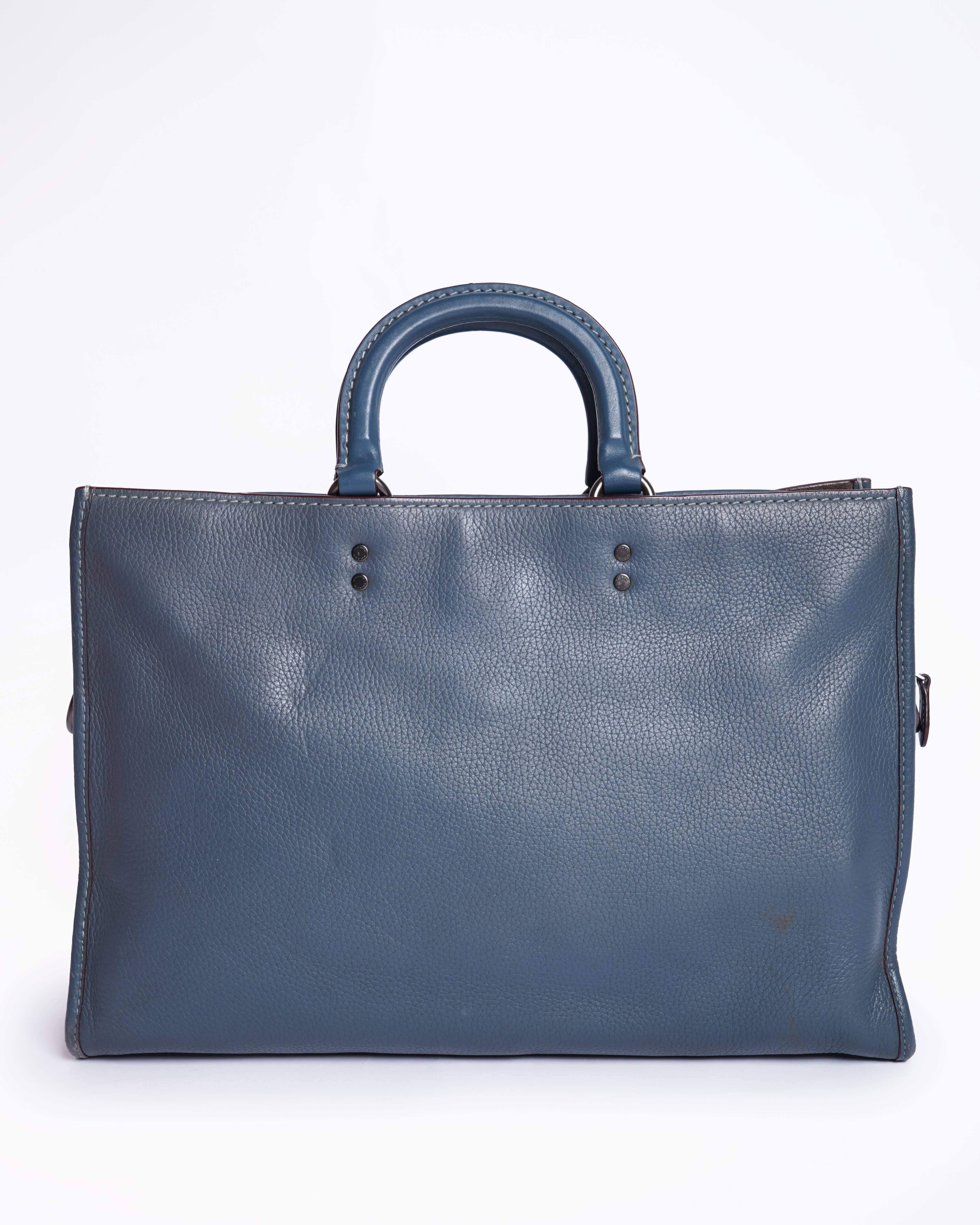 Coach Rogue Brief Messenger Laptop Bag with Detachable Strap