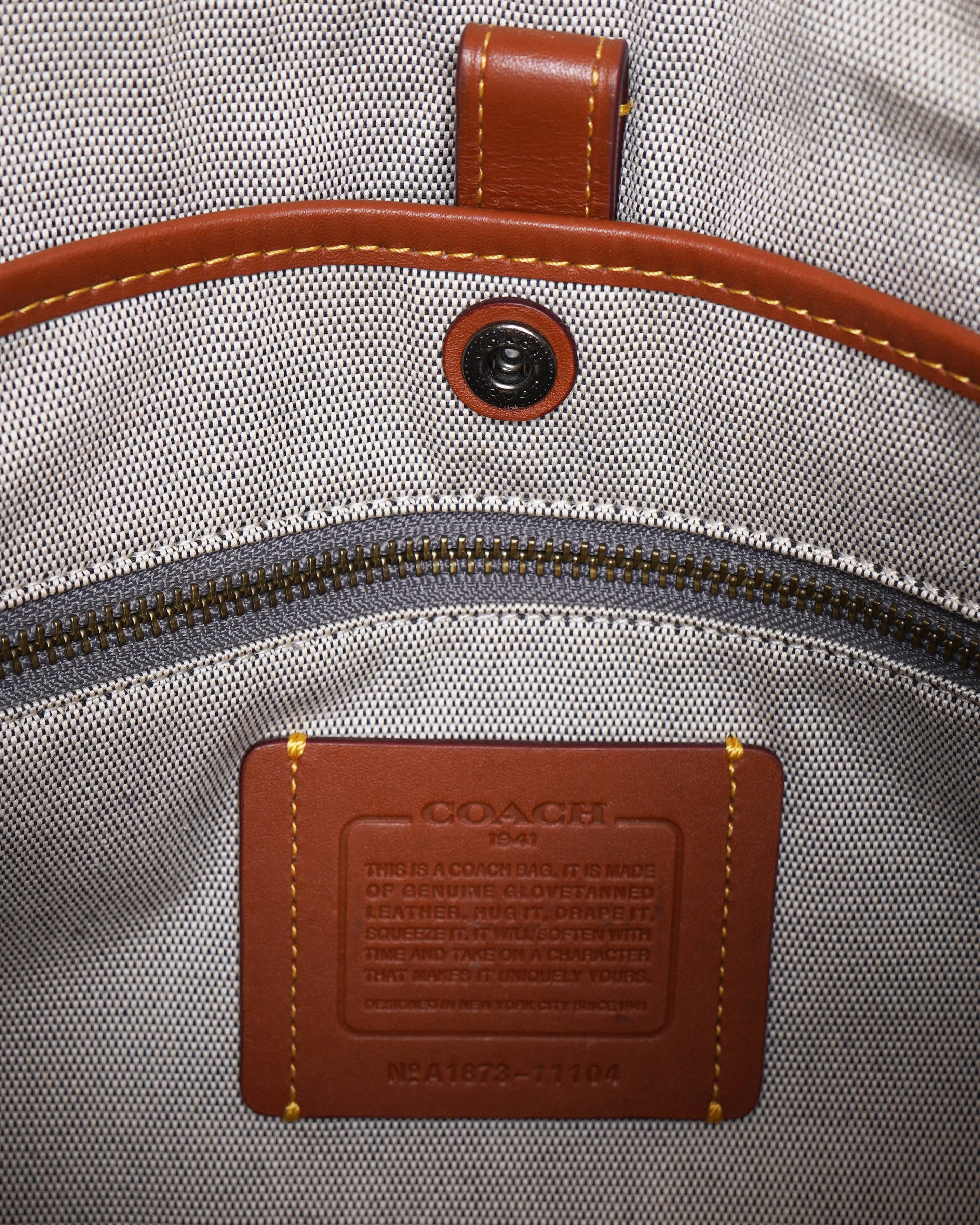 Coach Rogue Brief Messenger Laptop Bag with Detachable Strap