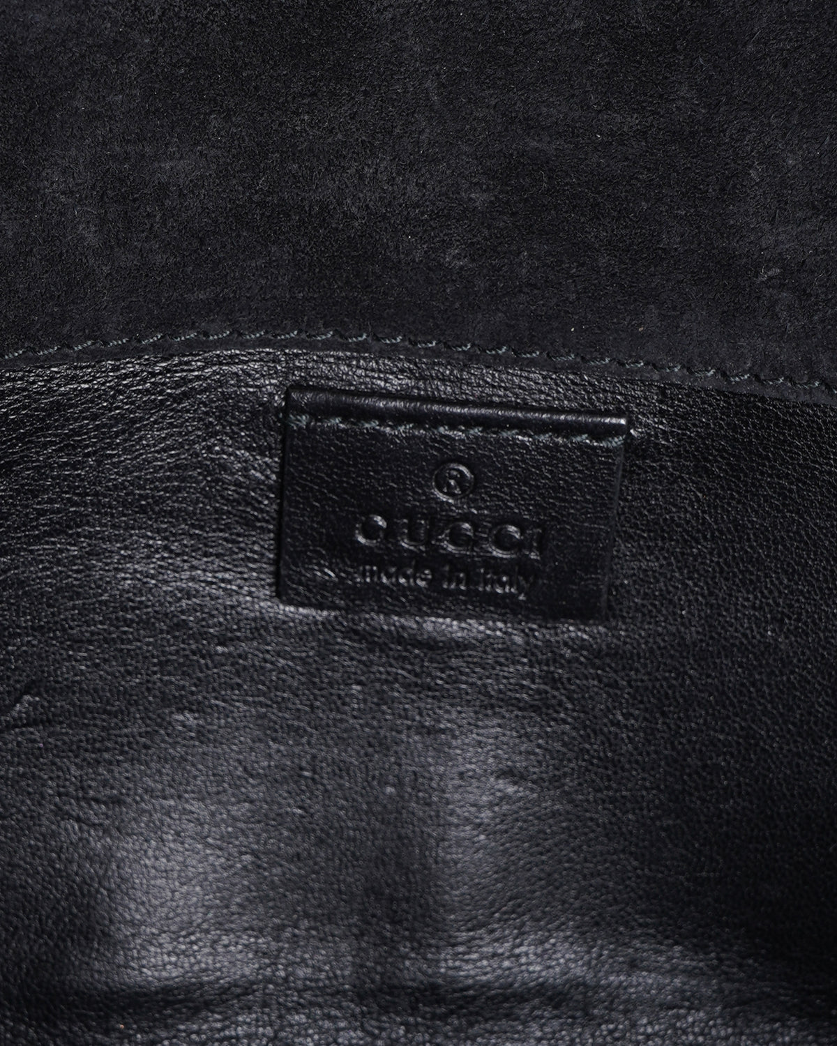 Gucci microguccissima patent leather long wallet in black