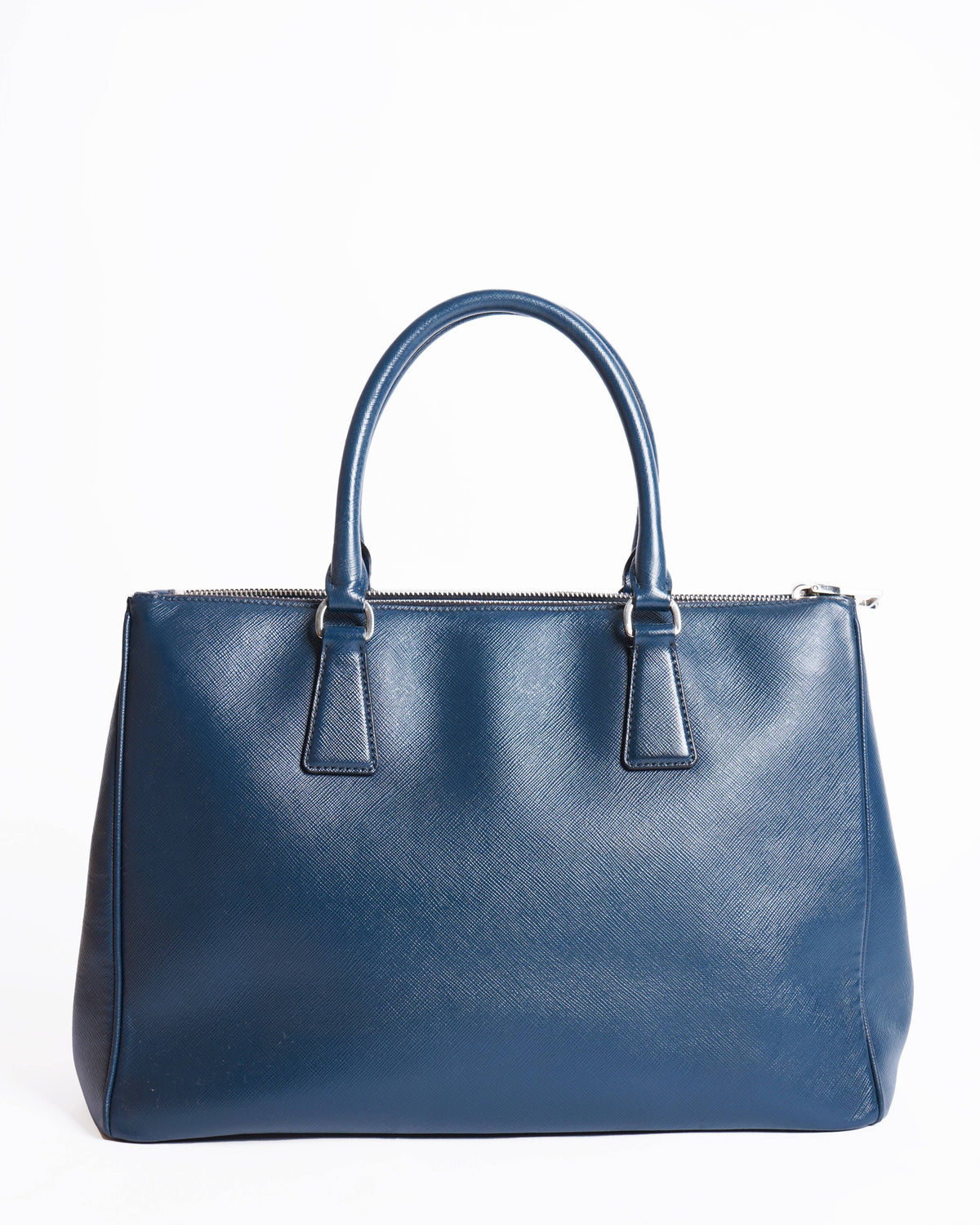 Prada Galleria Saffiano Leather Handbag In Midnight Blue