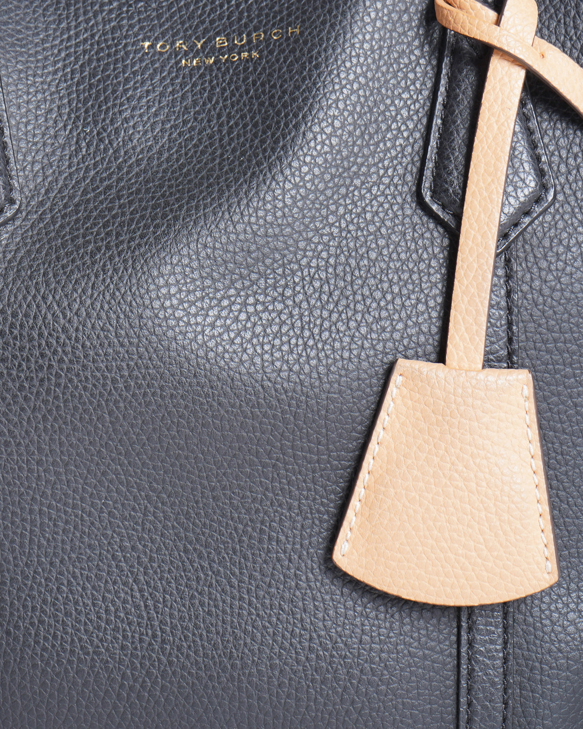 Tory Burch Black Perry Small Tote Bag