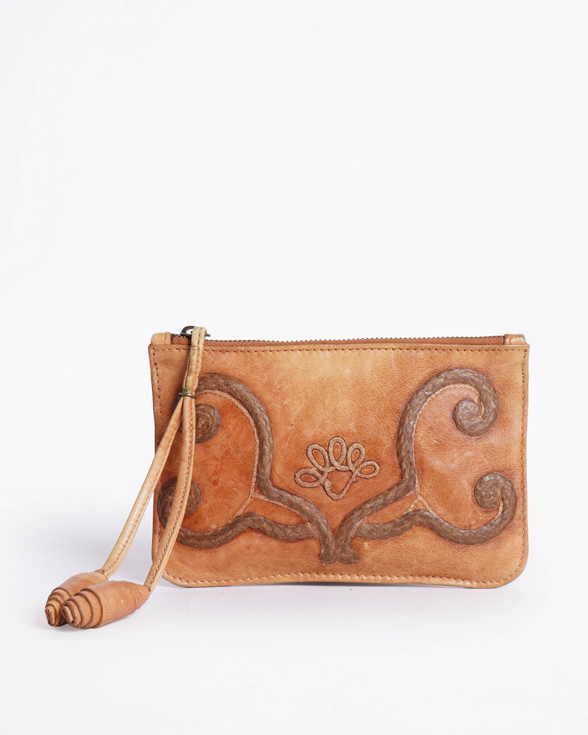Genten bag cerchi leather clutch