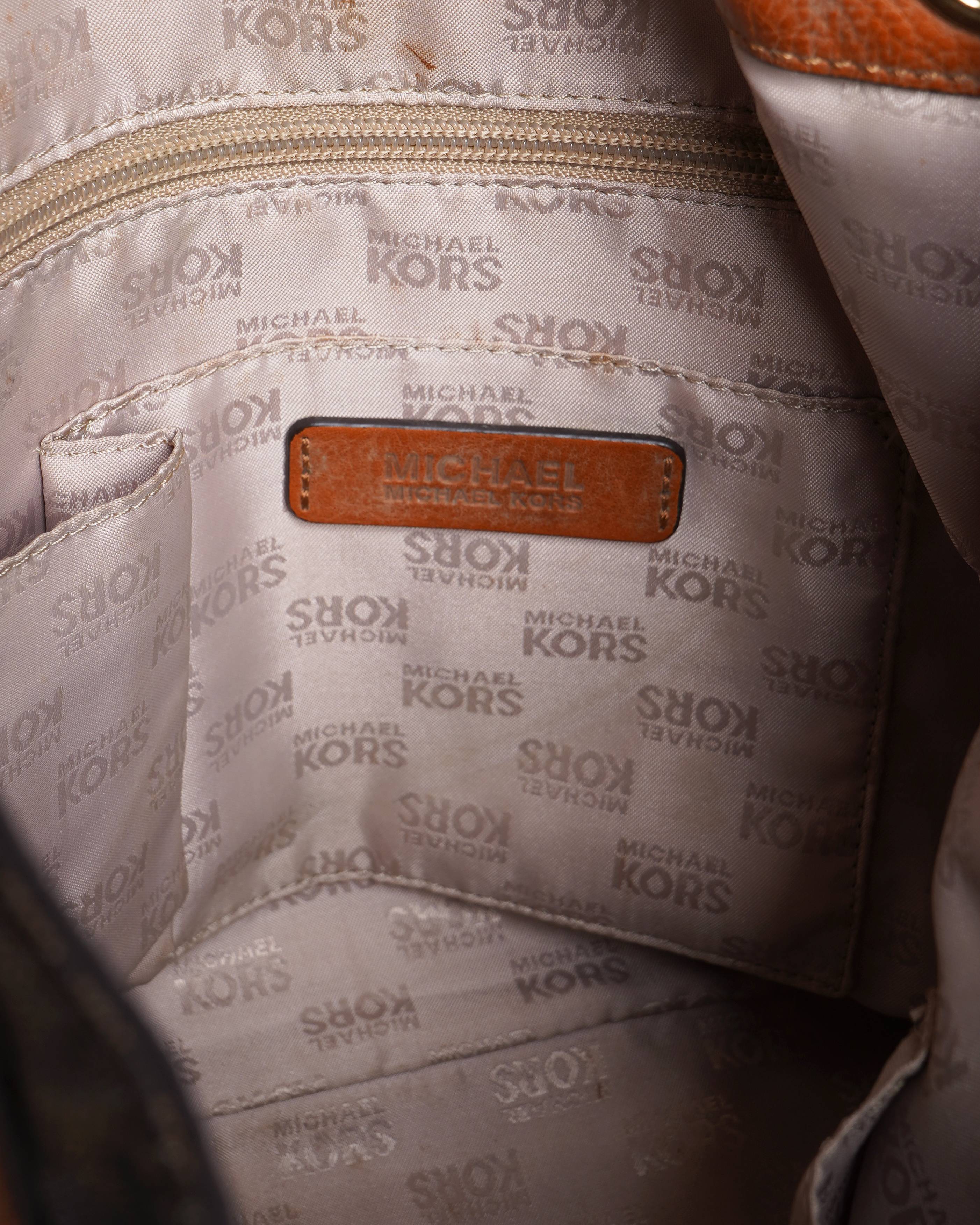 Michael Kors Brown Bucket Bag