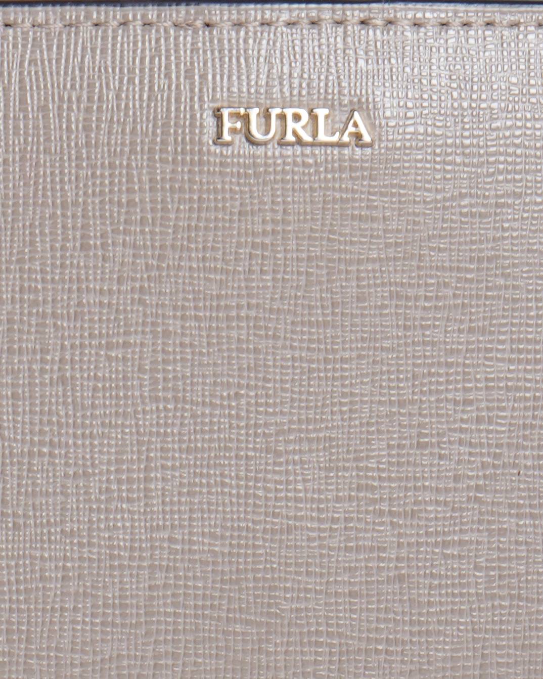 Furla Grey Bifold Wallet