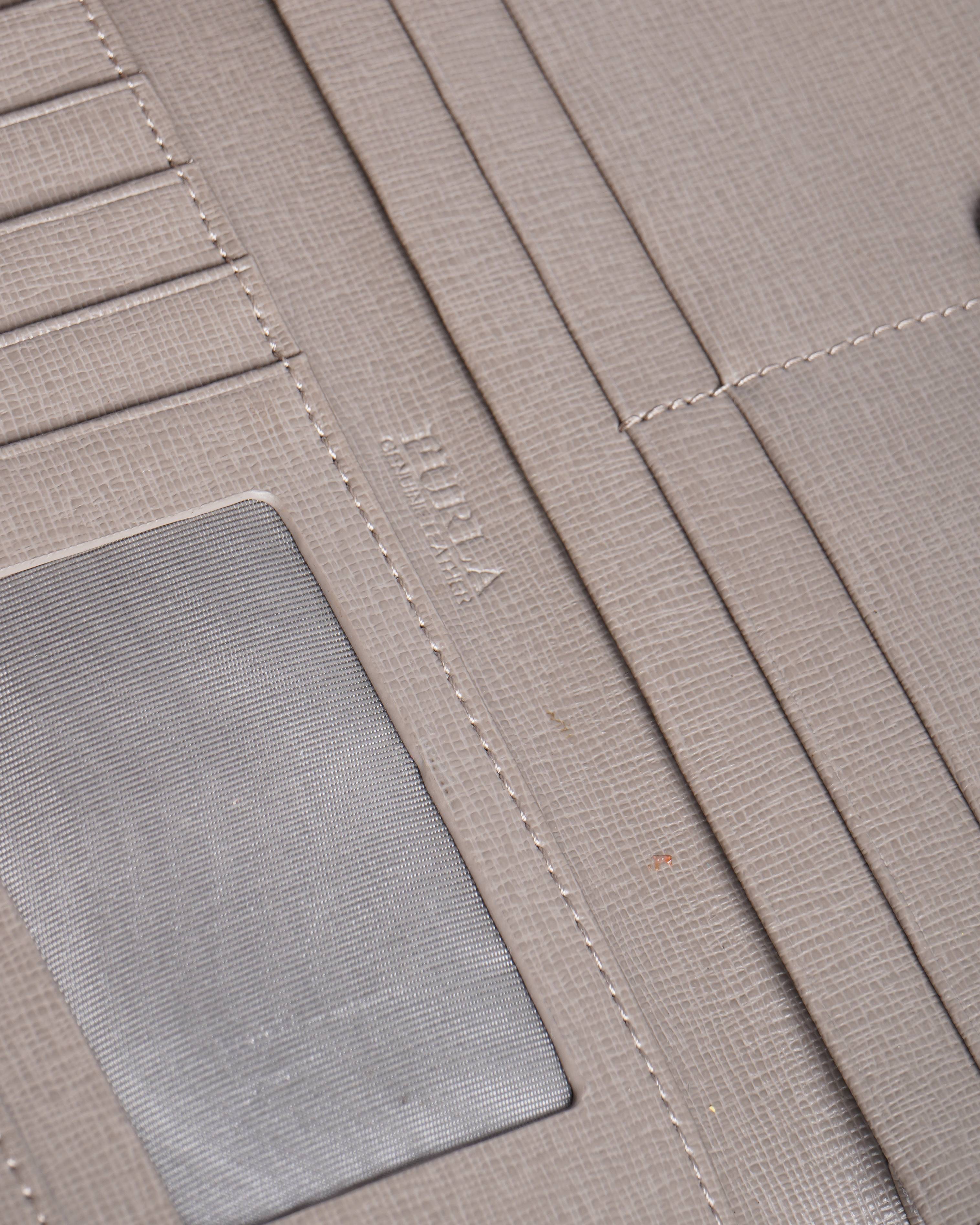 Furla Grey Bifold Wallet