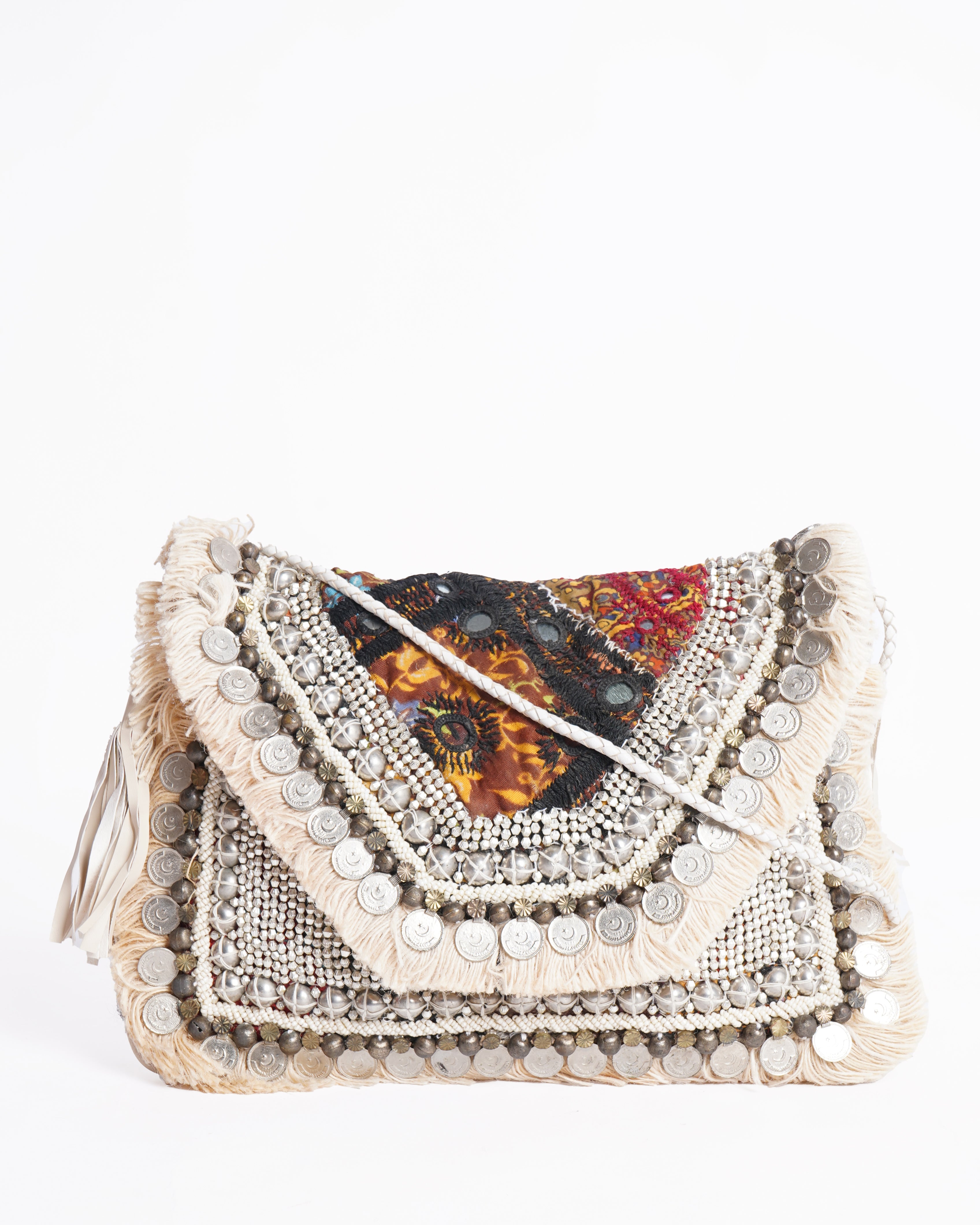 Vipul Shah Embroidered Shoulder Bag