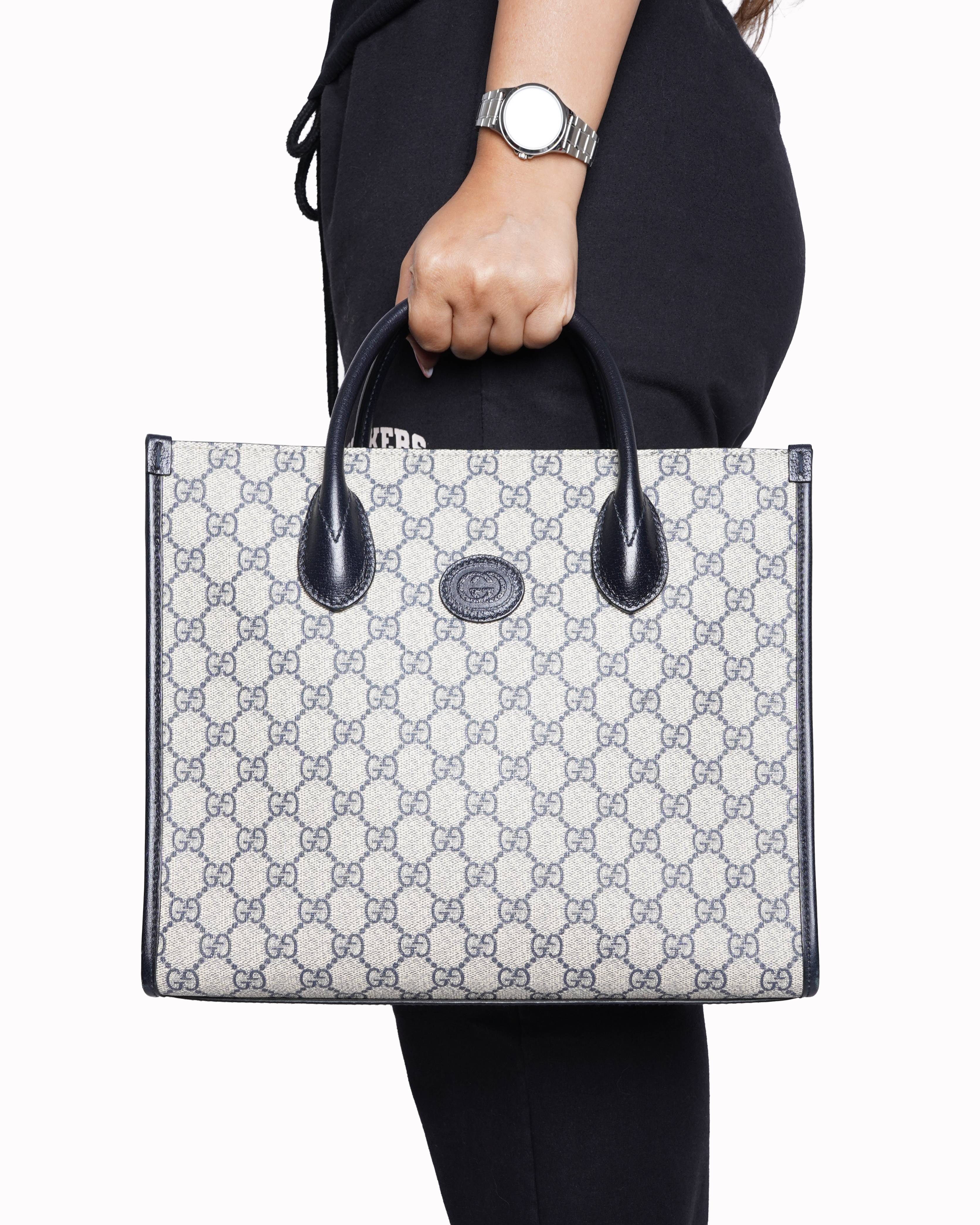 Gucci GG interlocking canvas tote bag