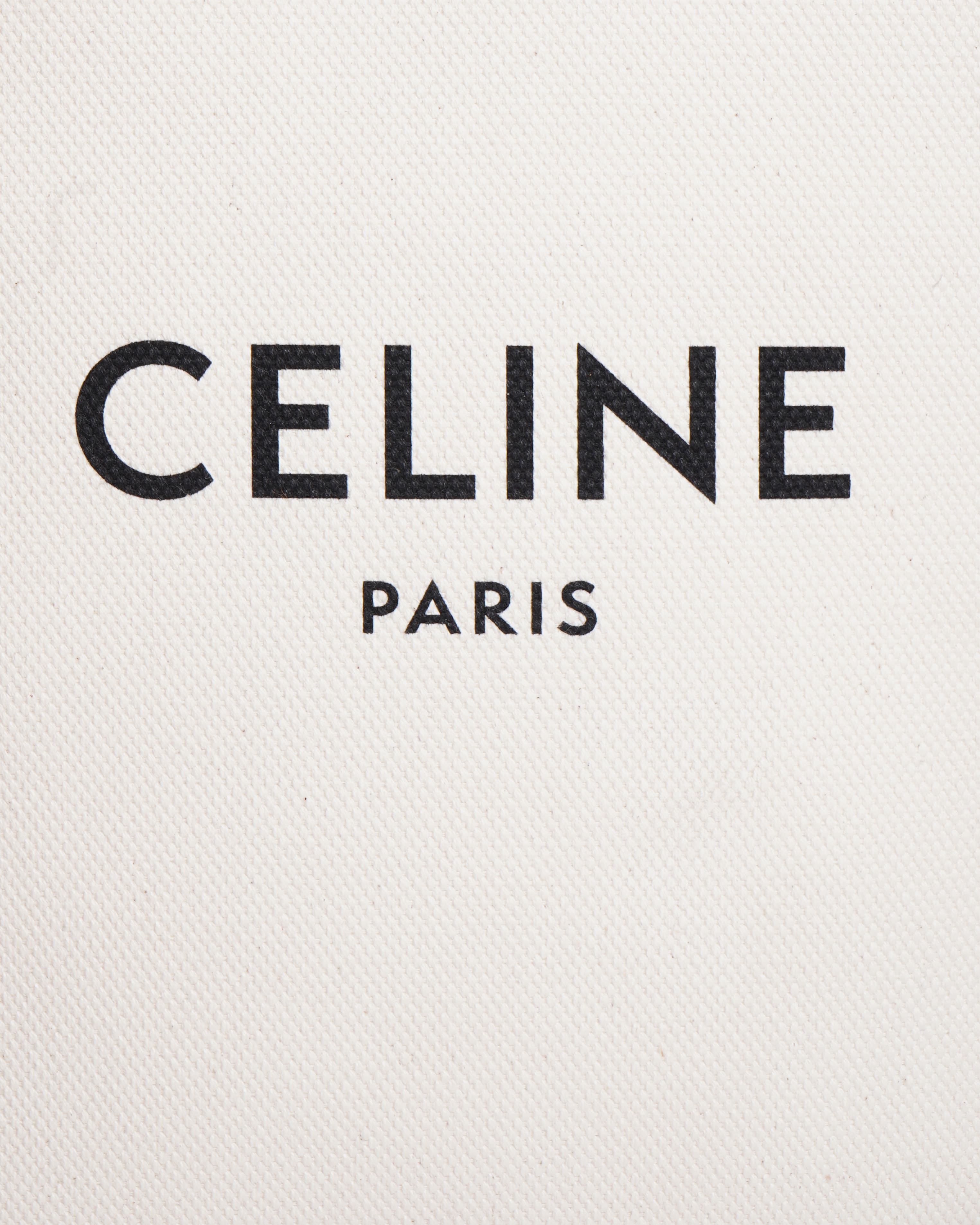 New Celine vertical cabas natural tote bag