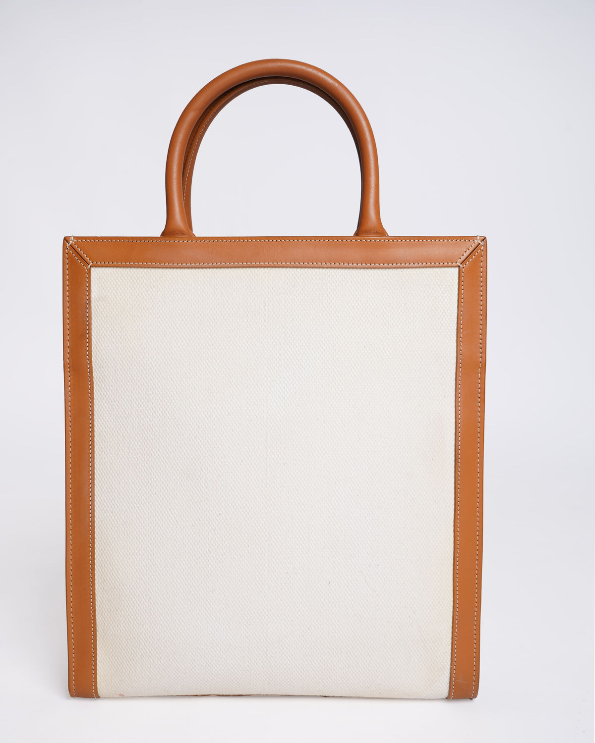 New Celine vertical cabas natural tote bag