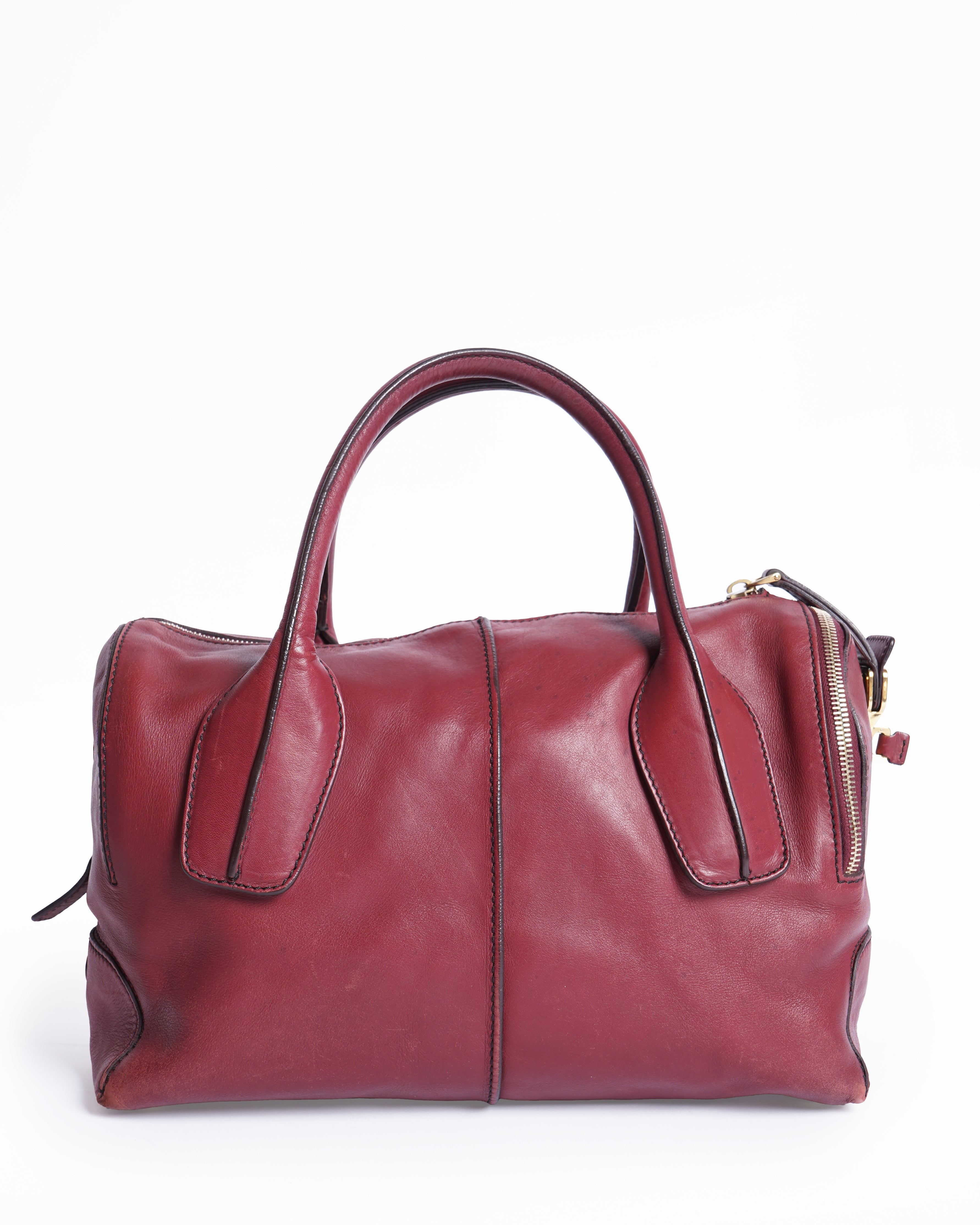 Tod's D Shoulder Bag In red