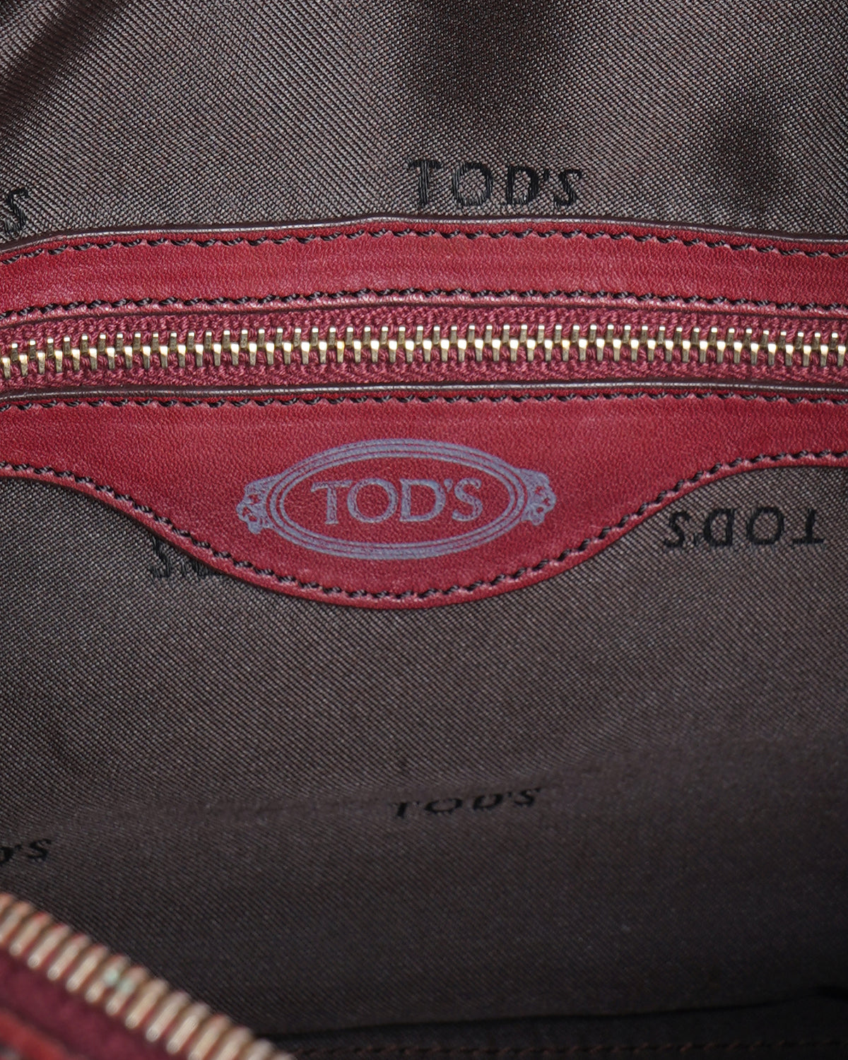 Tod's D Shoulder Bag In red