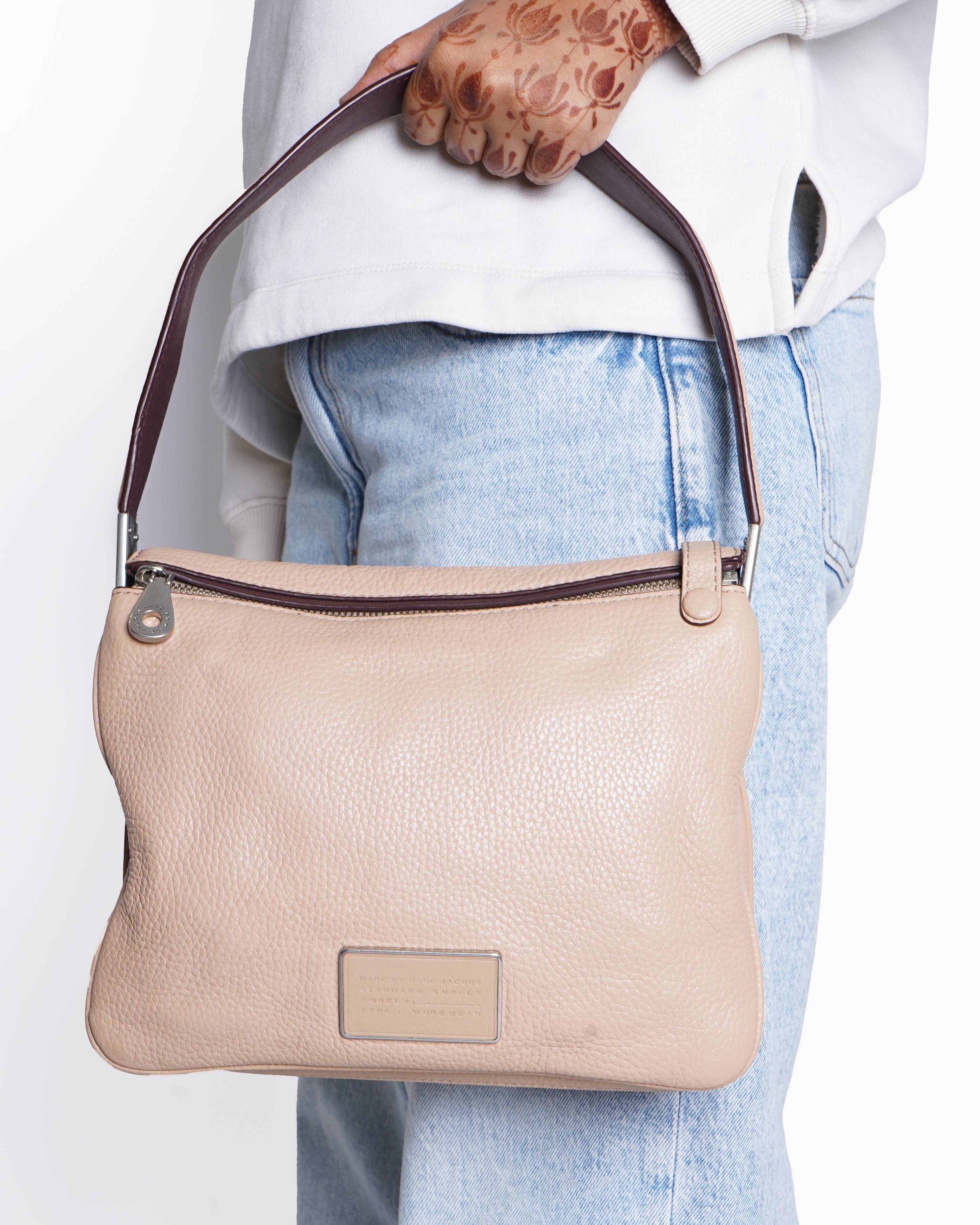 Marc by marc jacobs leather shoulder bag