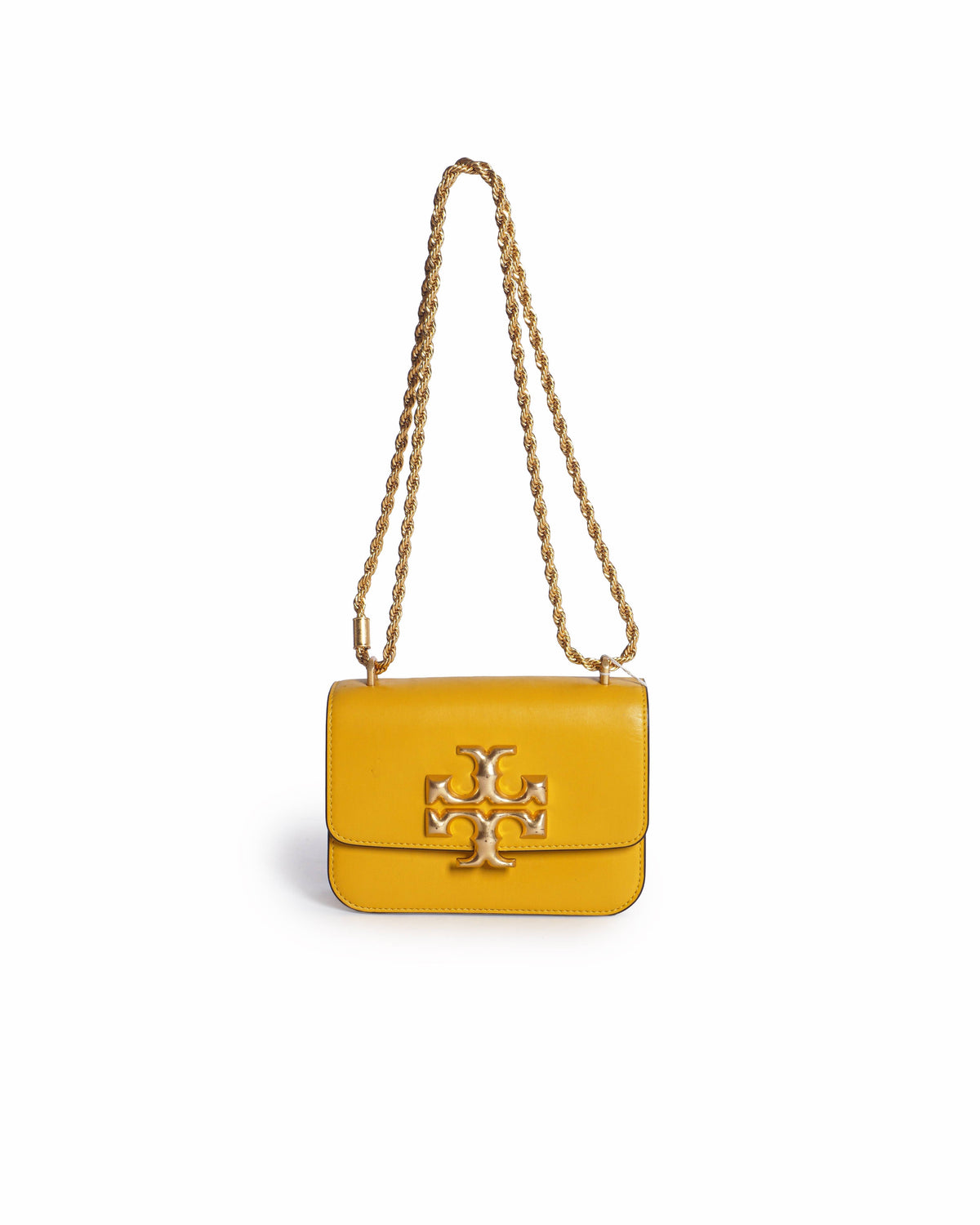 Tory Burch Eleanor Small Convertible Shoulder Bag In Yellow