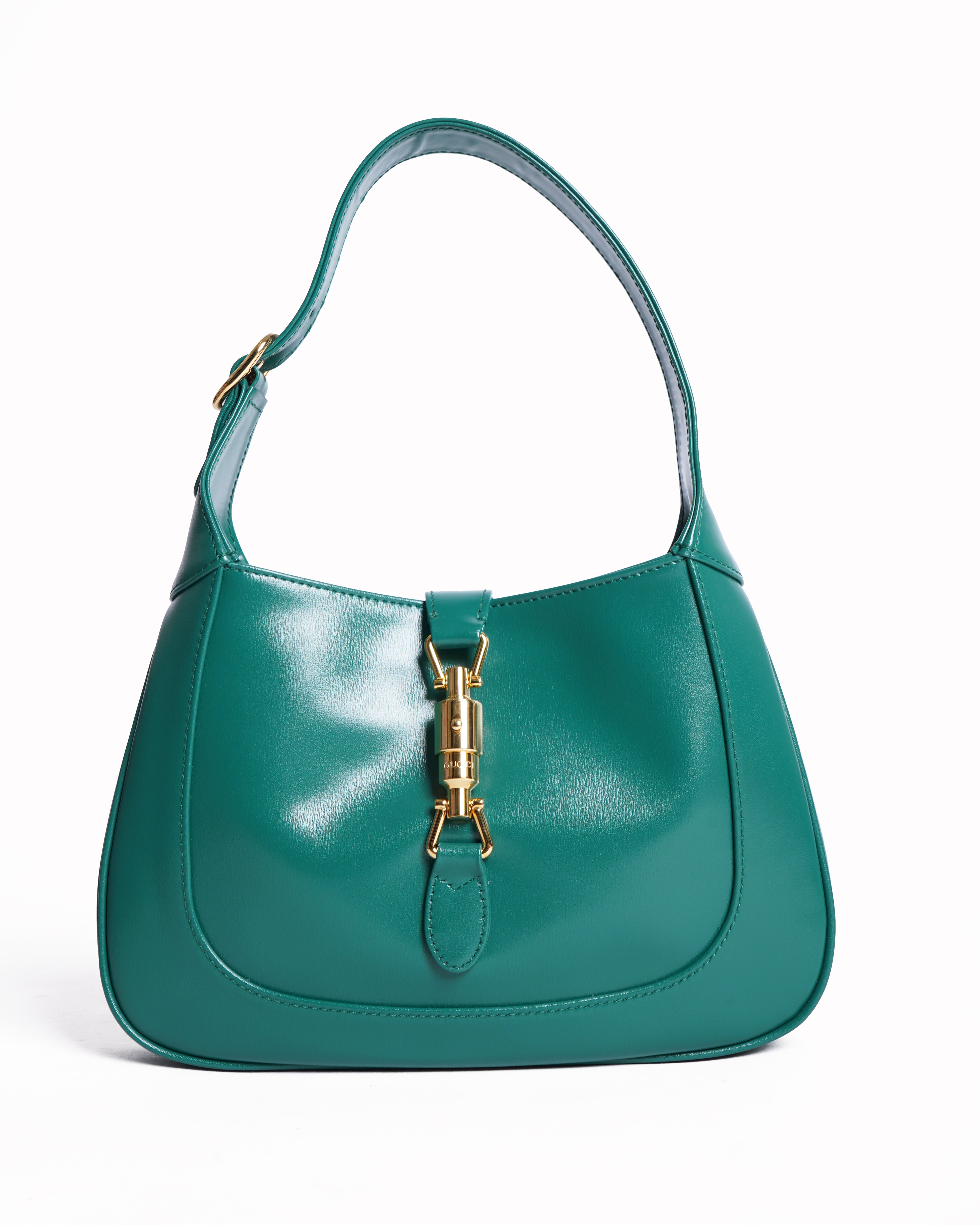 New Gucci Jackie 1961 Shoulder Bag In Green