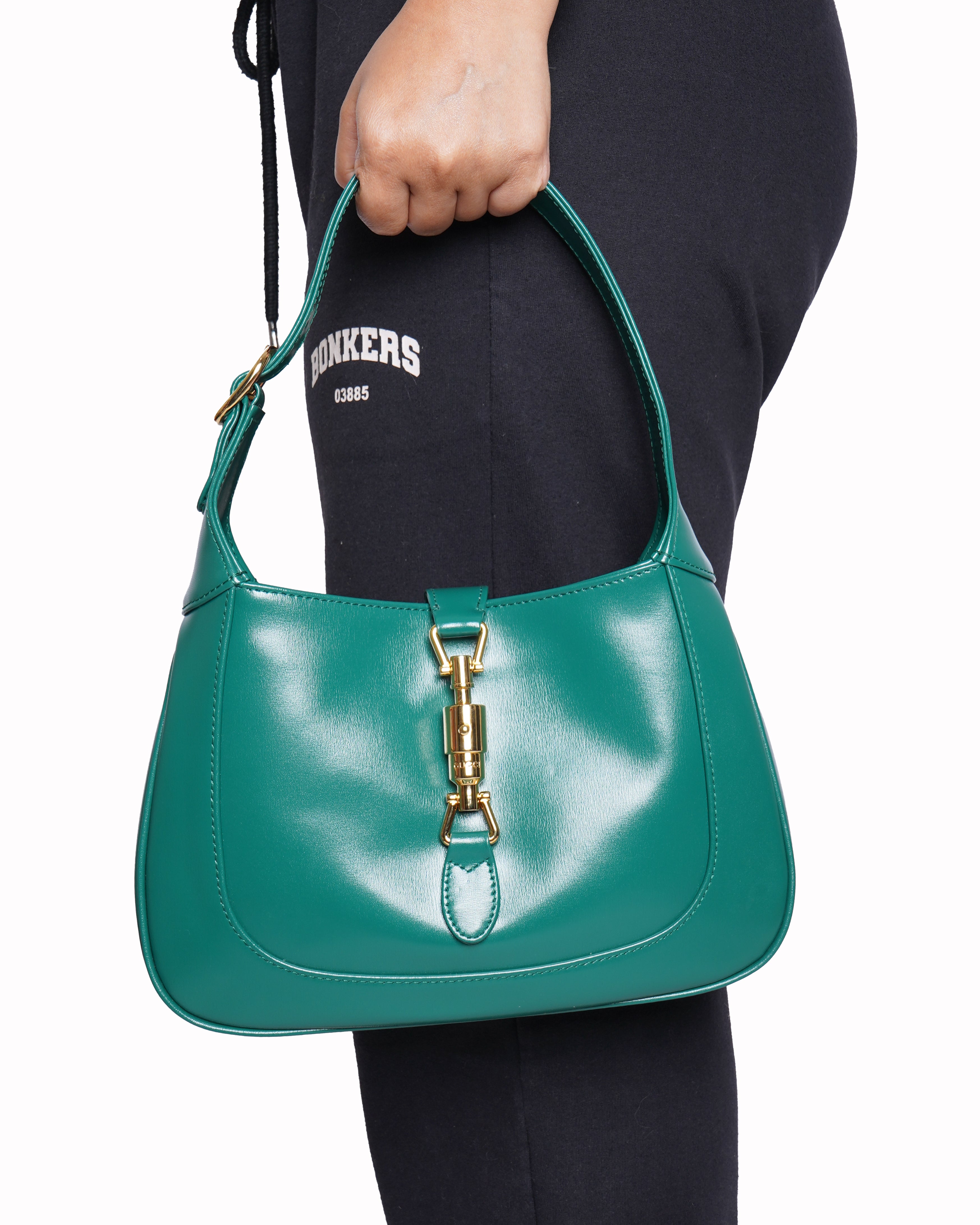 New Gucci Jackie 1961 Shoulder Bag In Green