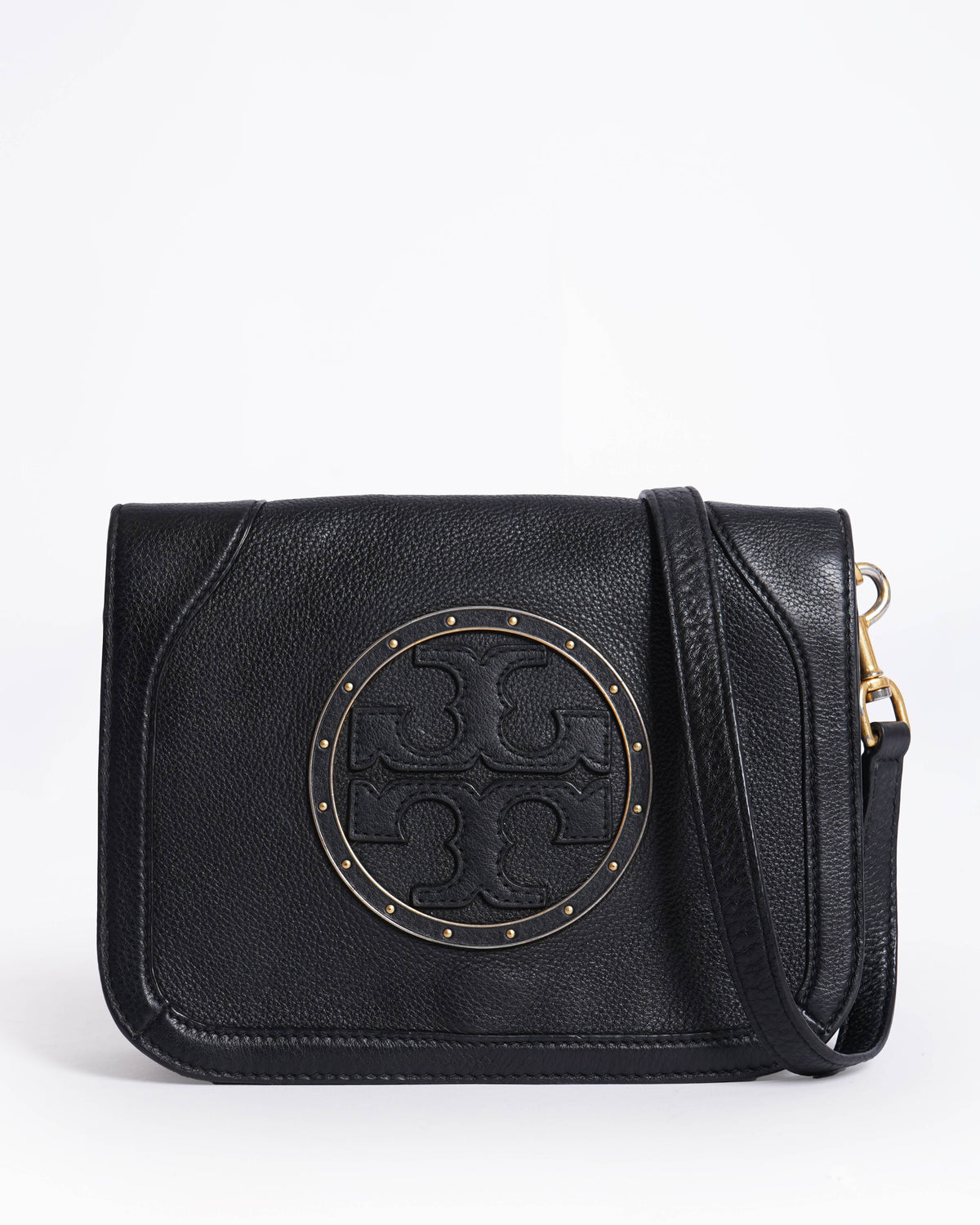 Tory Burch 
Pebbled Leather crossbody bag