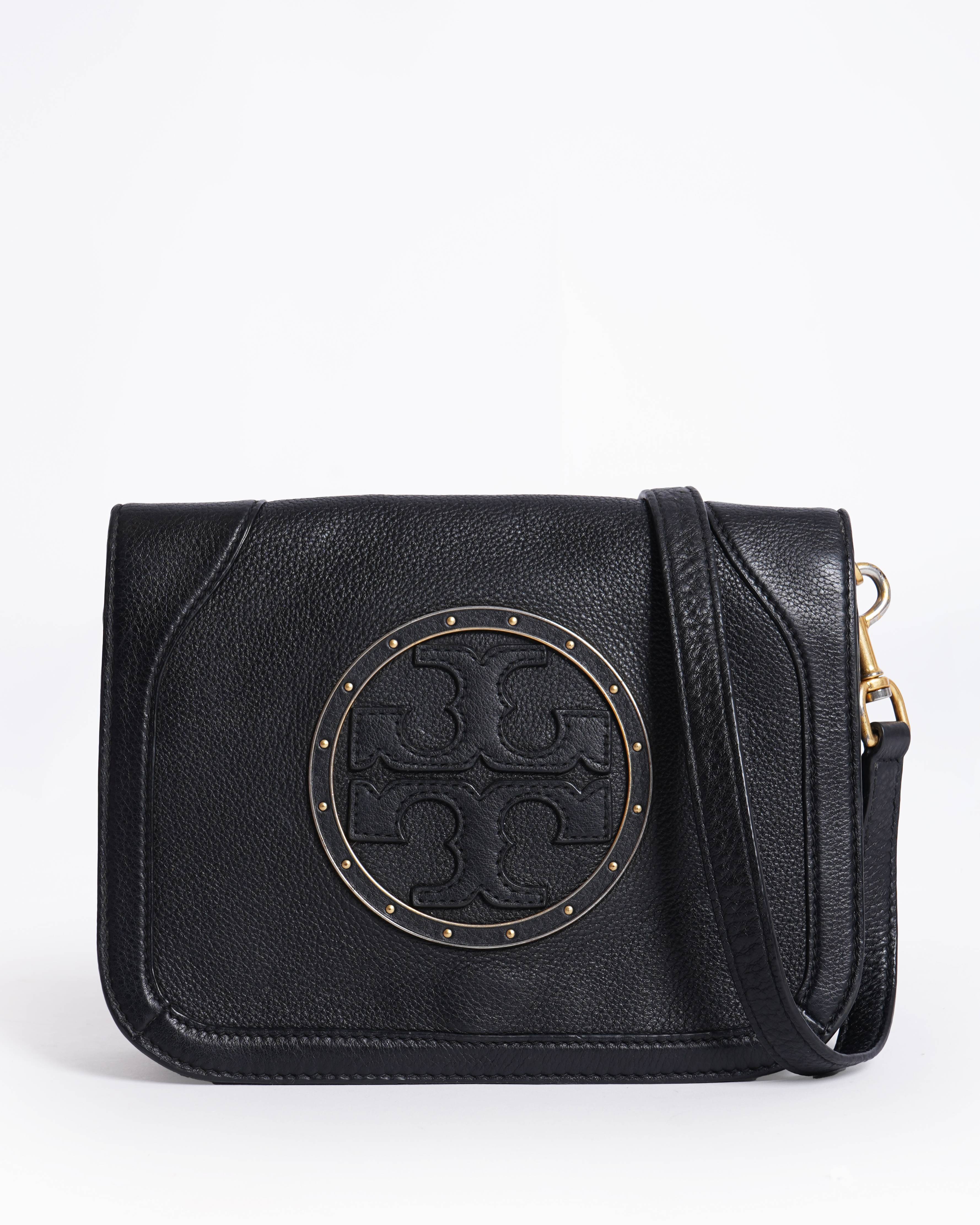 Tory Burch 
Pebbled Leather crossbody bag