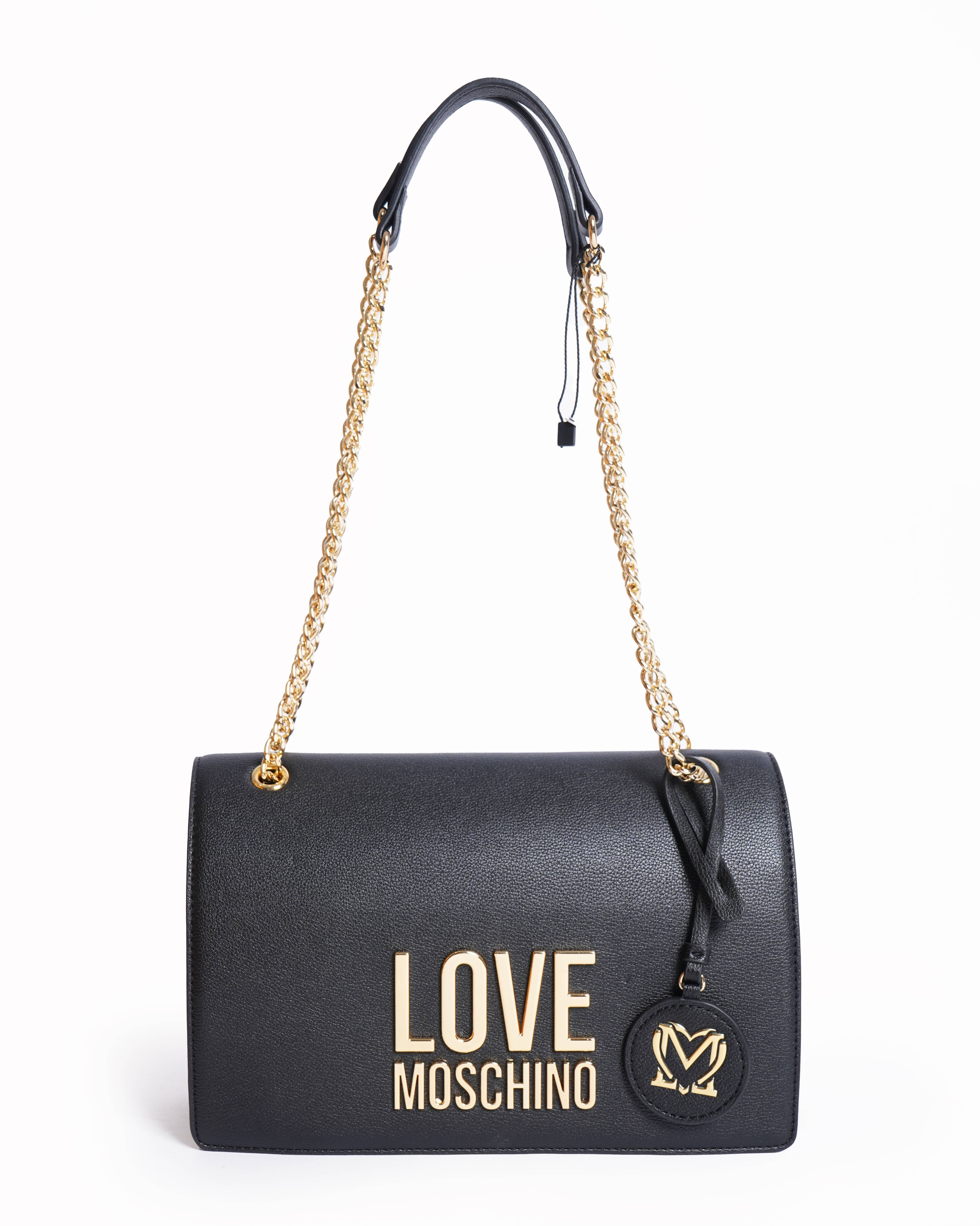 New Love Moschino Crossbody Bag in Black