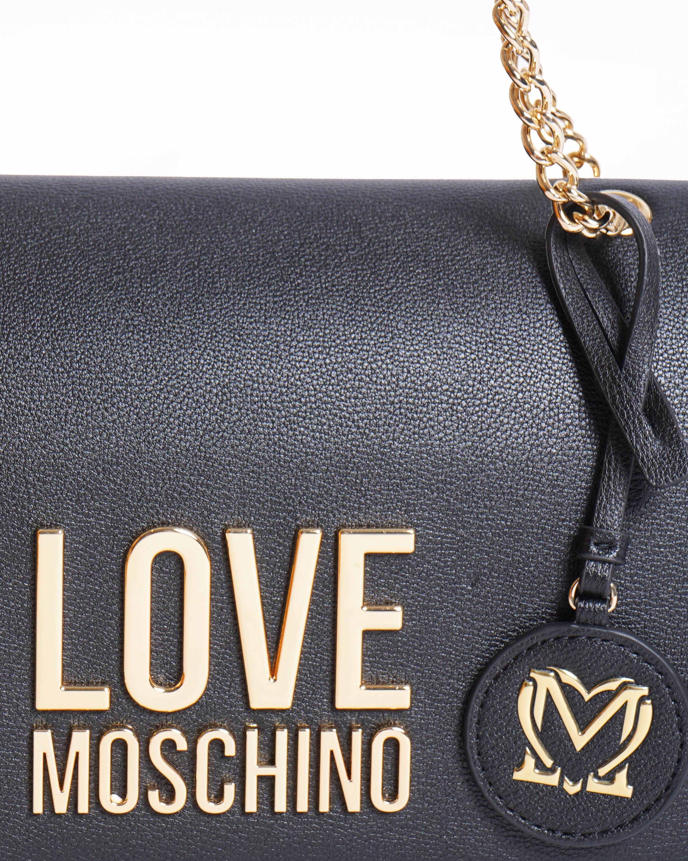 New Love Moschino Crossbody Bag in Black