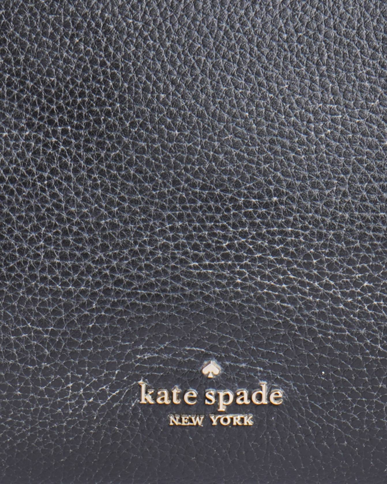 Kate Spade Medium Triple Compartment Satchel Bag Black