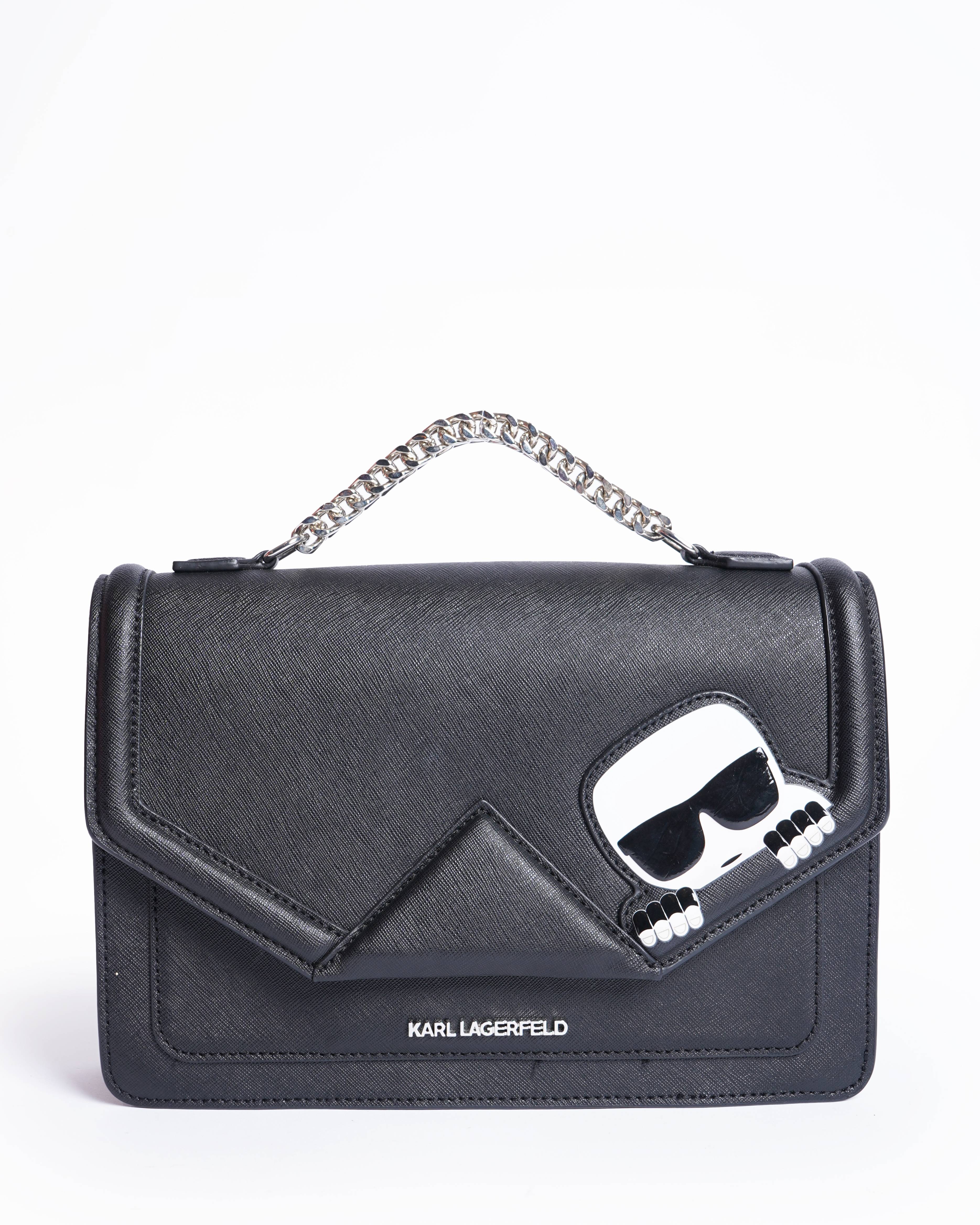 Kael lagerfeld K/Klassic black shoulder bag