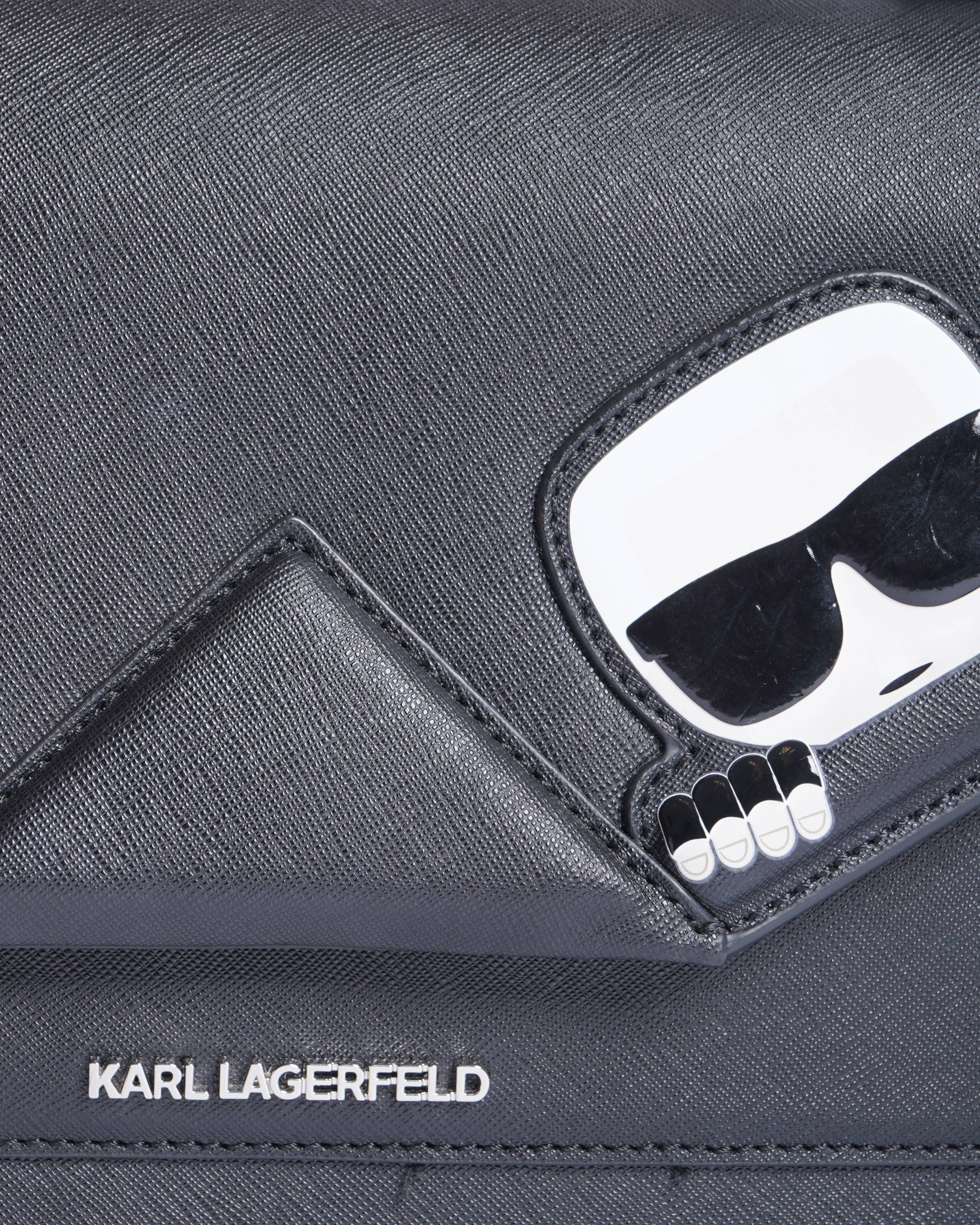 Kael lagerfeld K/Klassic black shoulder bag