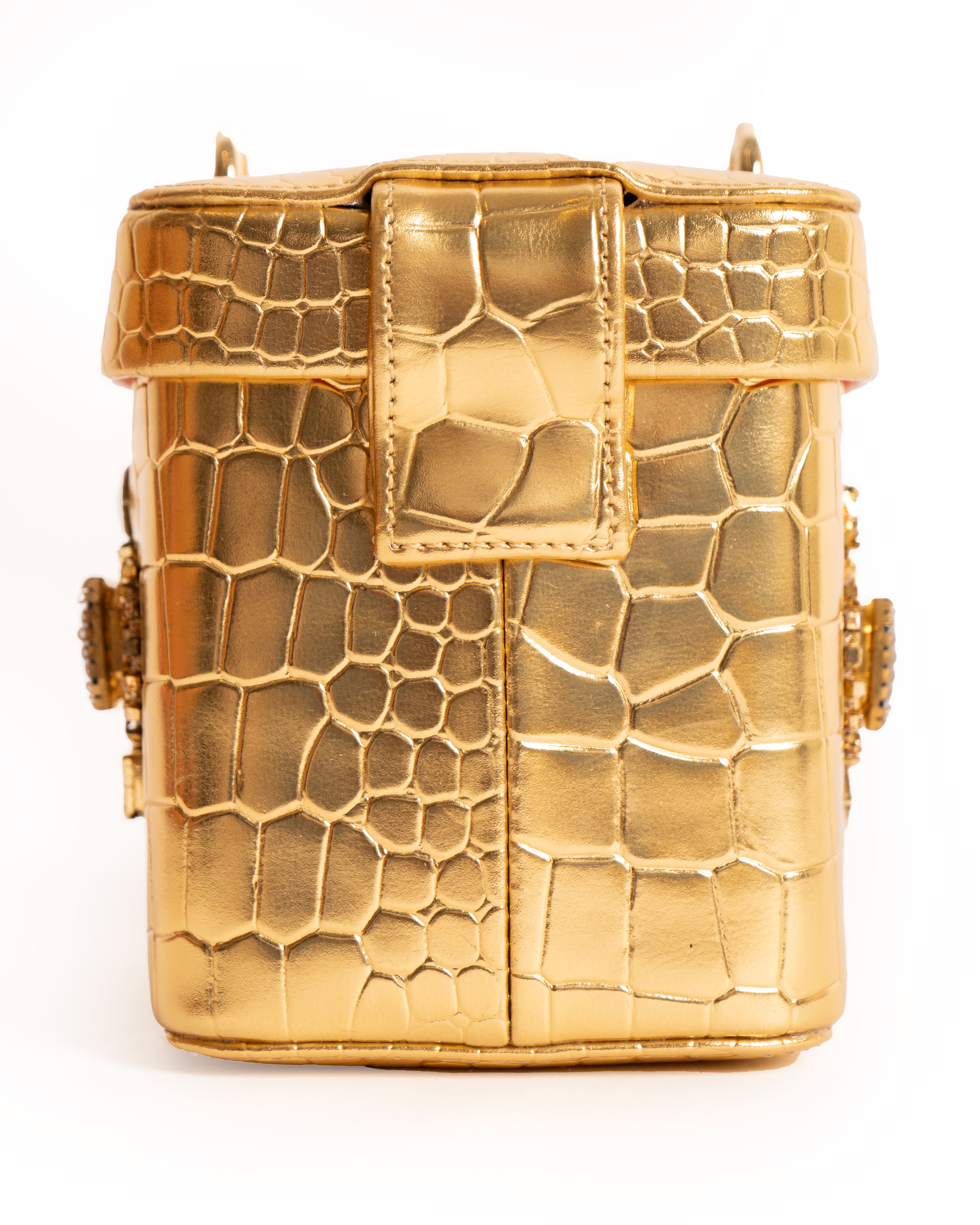Papa Don't Preach Embellished Leather Shopper Sling Bag