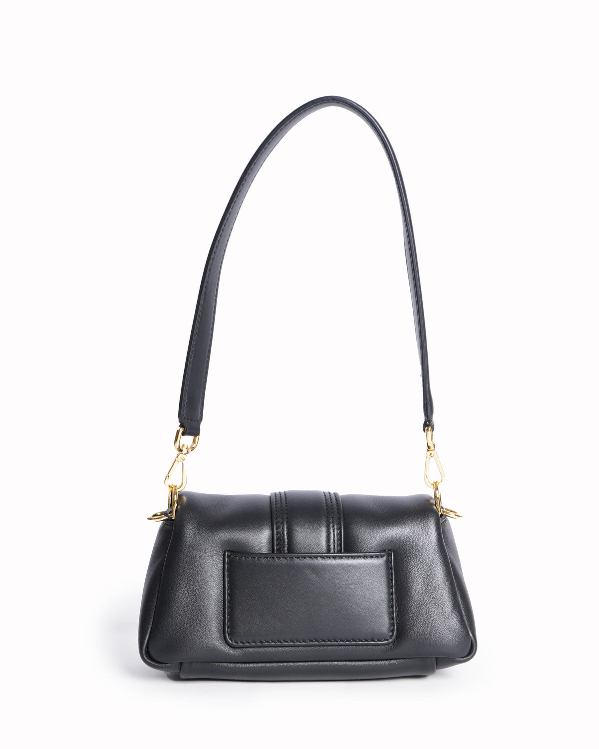 Jacquemus Le Bambimou Leather Shoulder Bag In Black