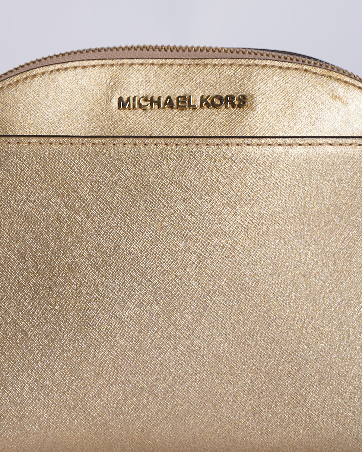 Michael Kors Shoulder Bag In Gold Tone