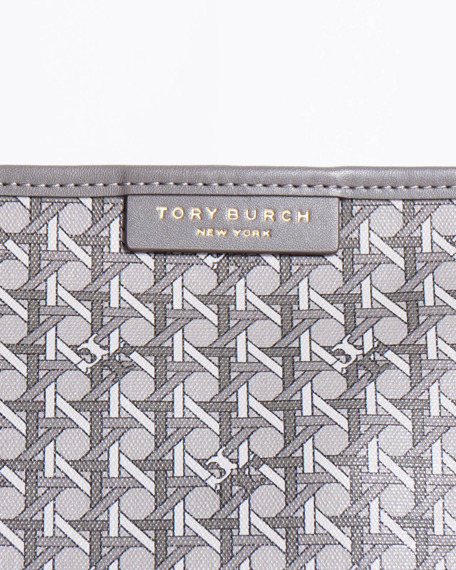 Tory burch ever ready zip Grey tote bag