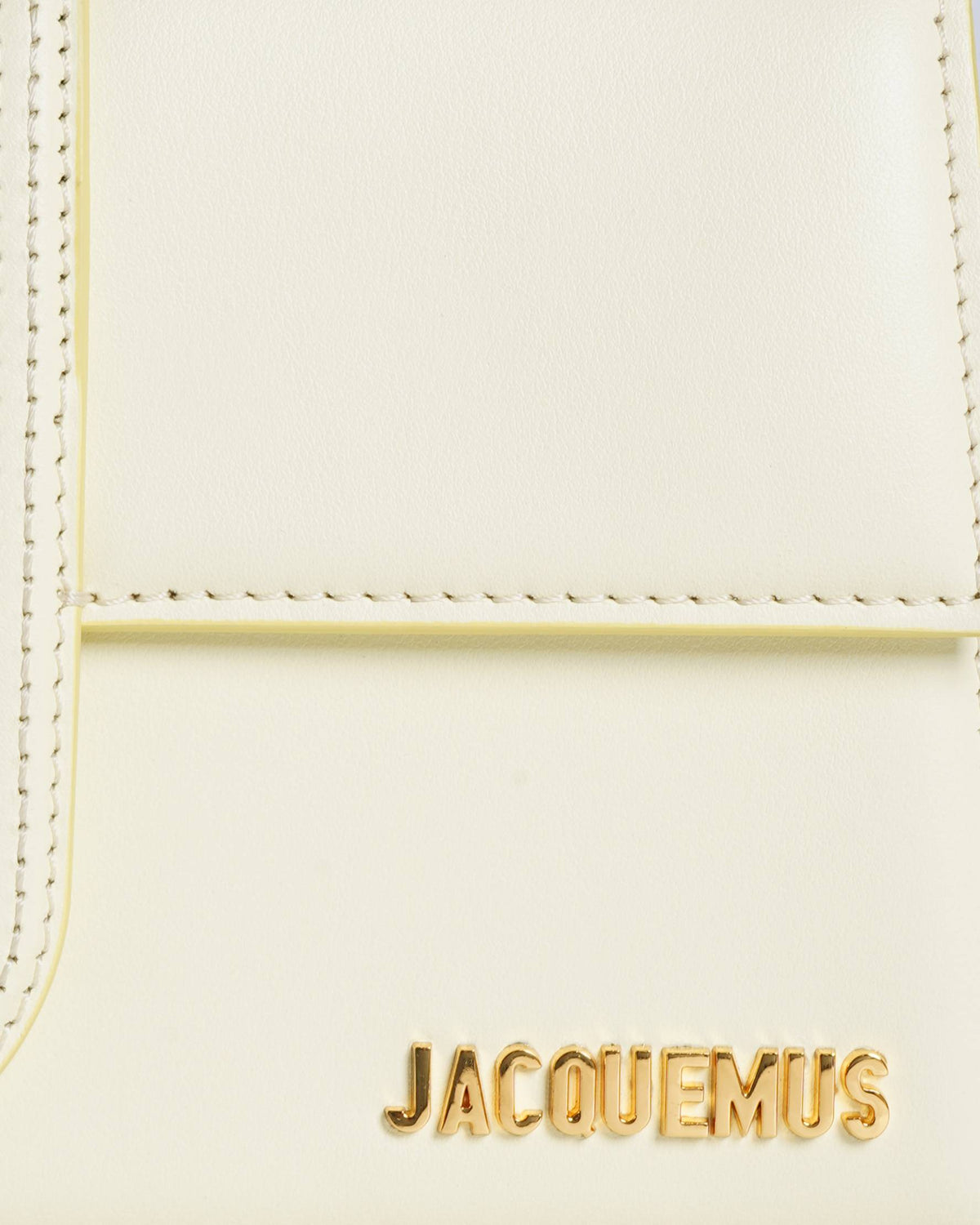 Jacquemus Le Grand Bambino Crossbody Bag in Light Yellow