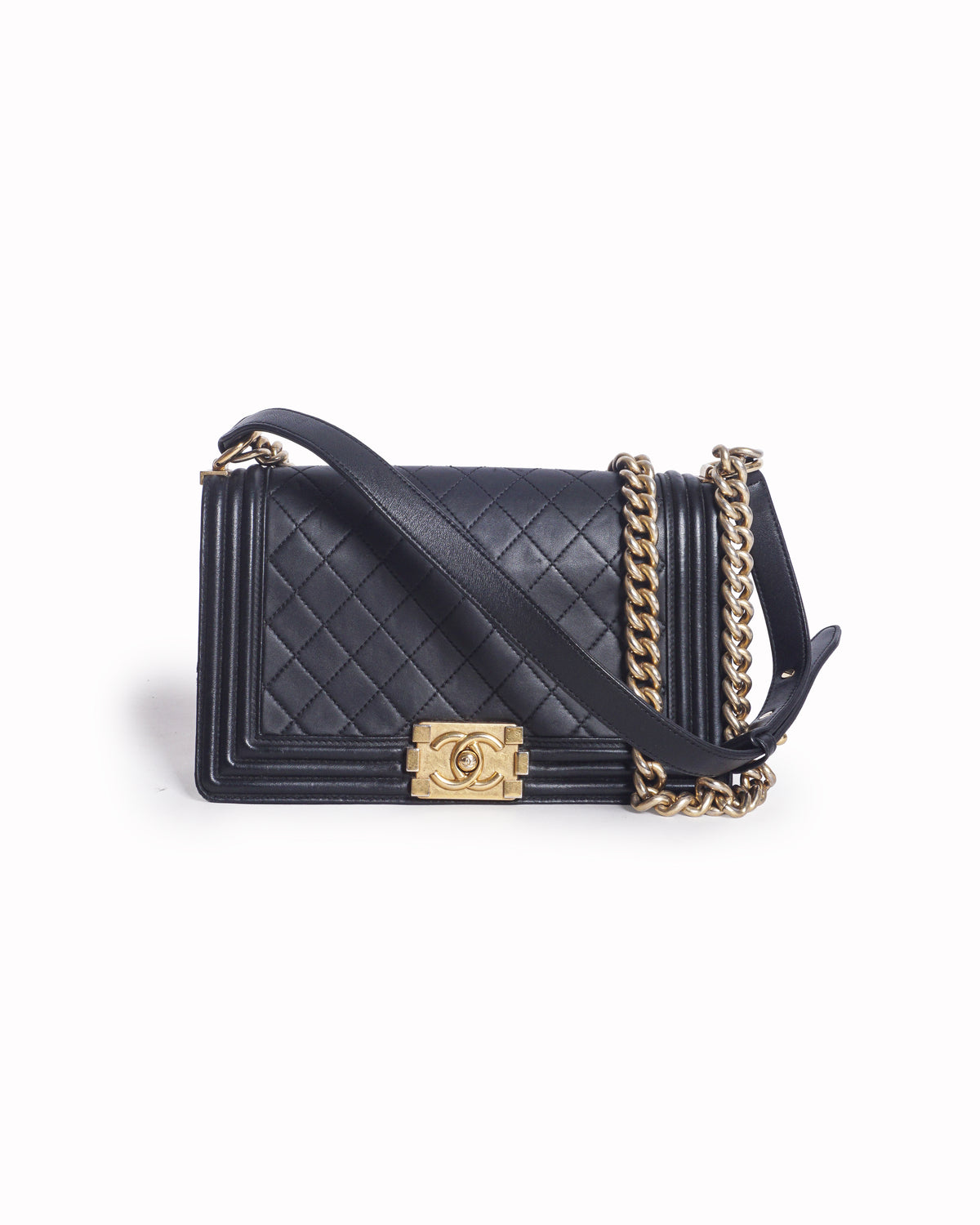 Chanel Boy Quilted Medium Shoulder Bag