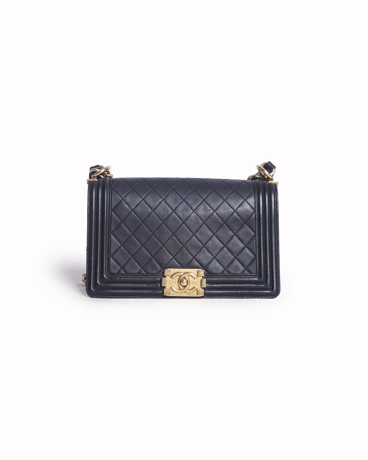 Chanel Boy Quilted Medium Shoulder Bag
