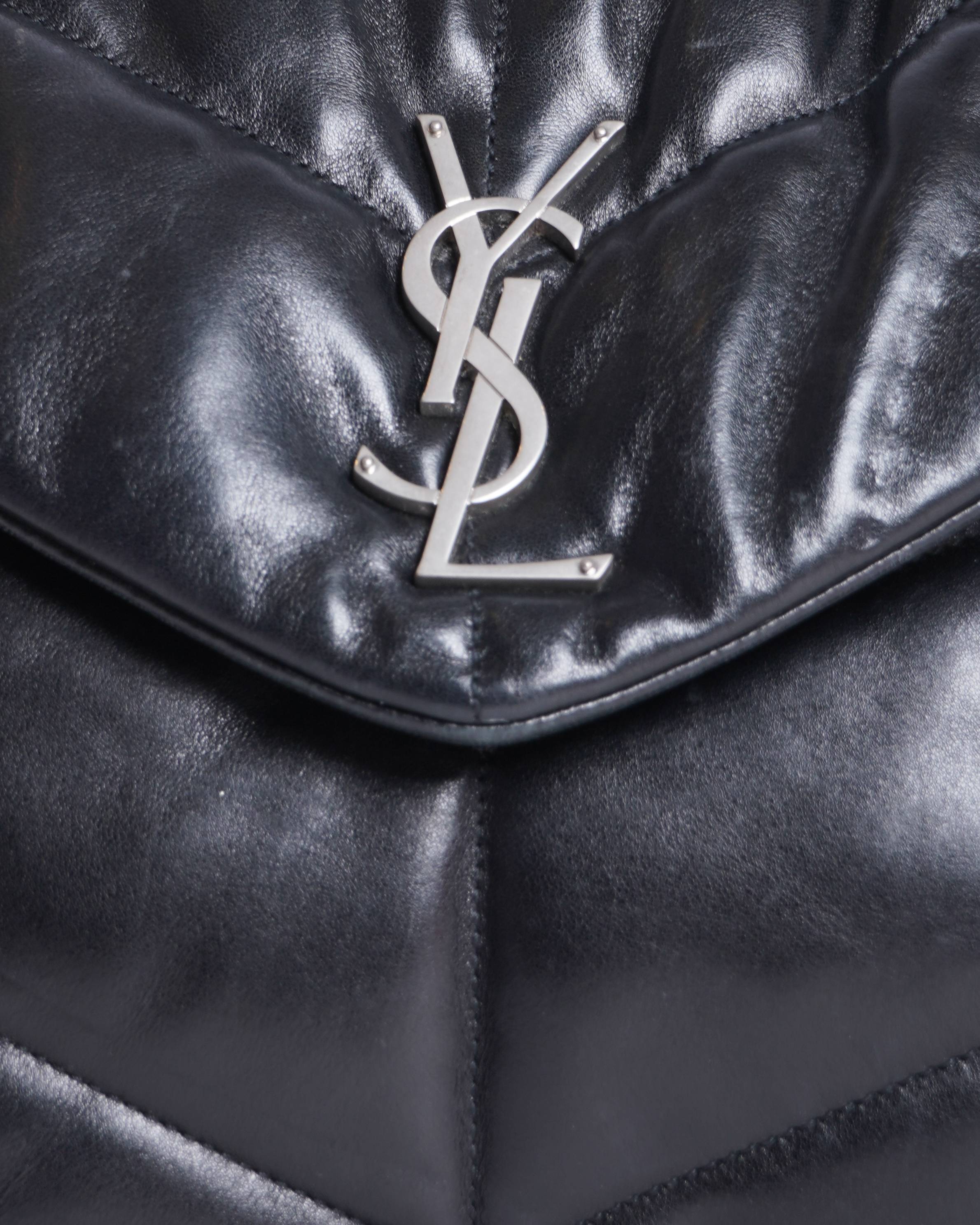 New Saint Laurent 
Puffer Small in Nappa leather shoulder bag