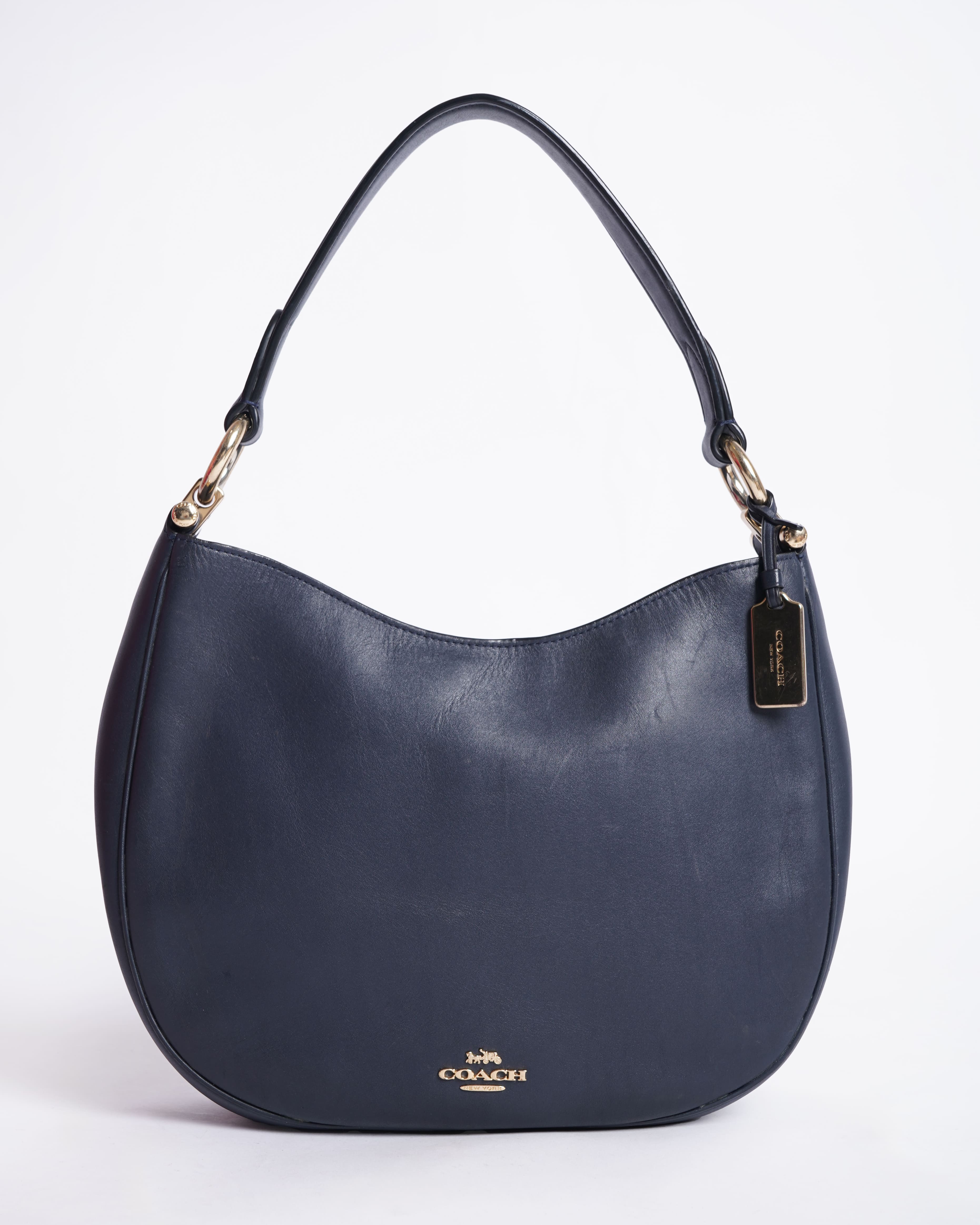 Coach Mae Crossbody In Deep Blue