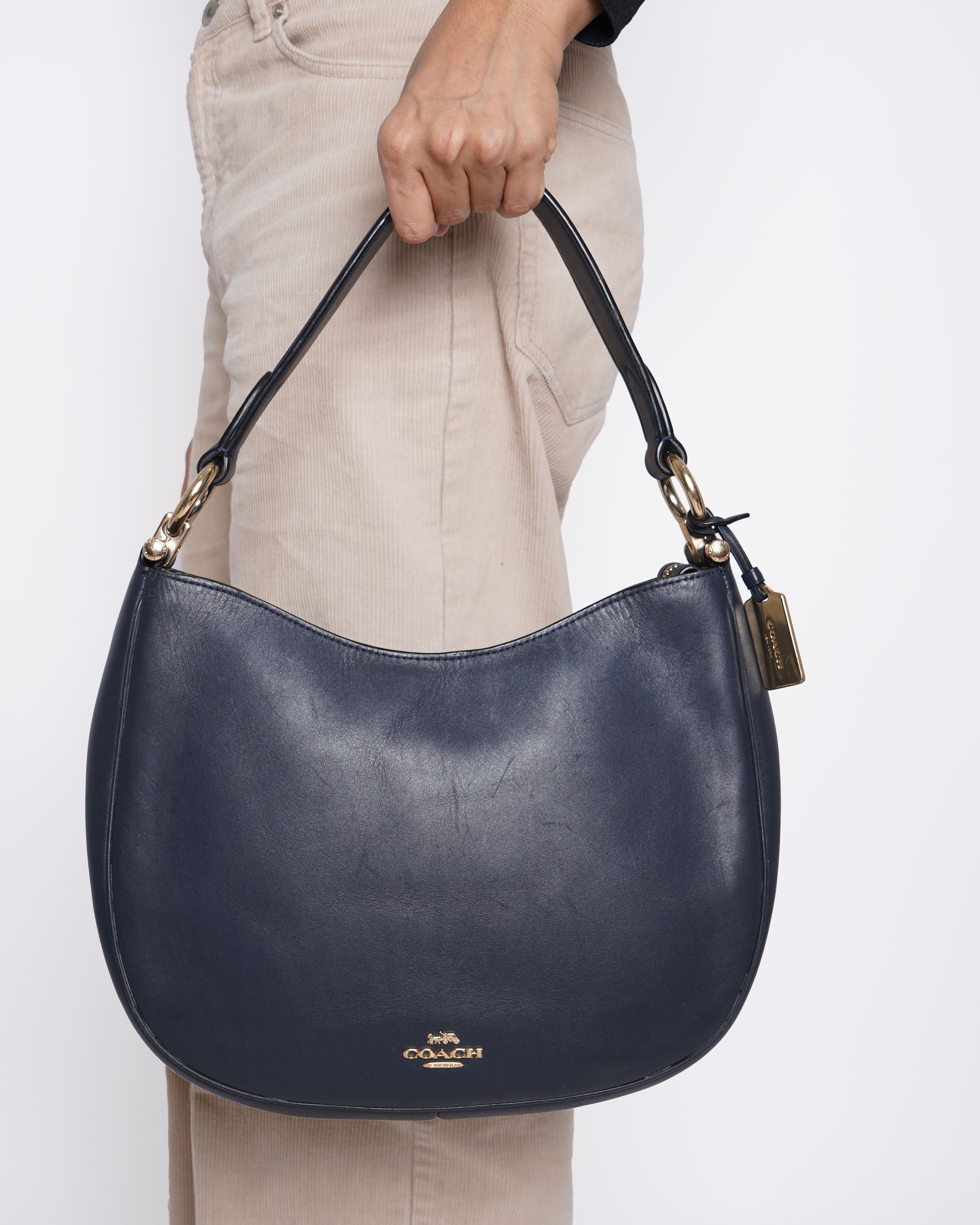 Coach Mae Crossbody In Deep Blue